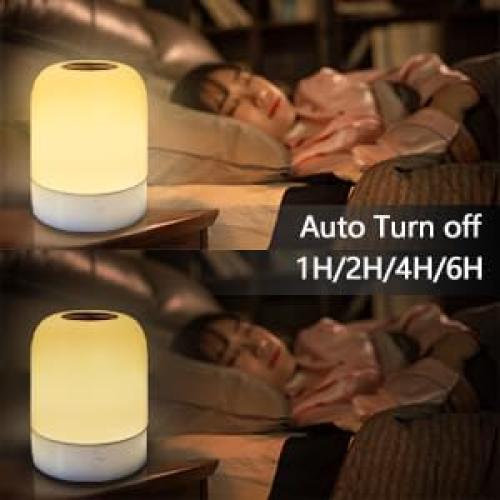 Luz Nocturna Táctil XOIDMIVCN 13 Colores Recargable USB