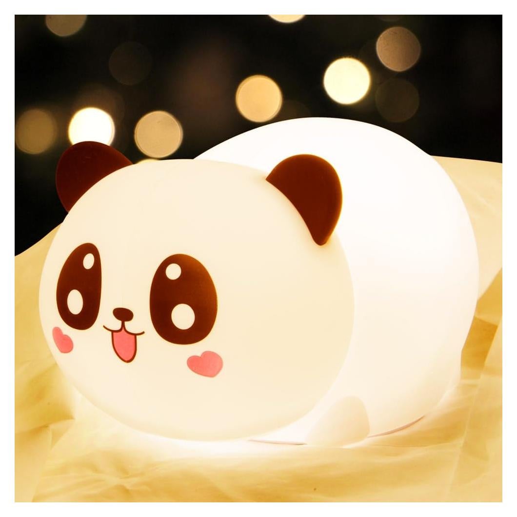 Luz Nocturna Panda AULTRA Recargable USB 16 Colores 10h