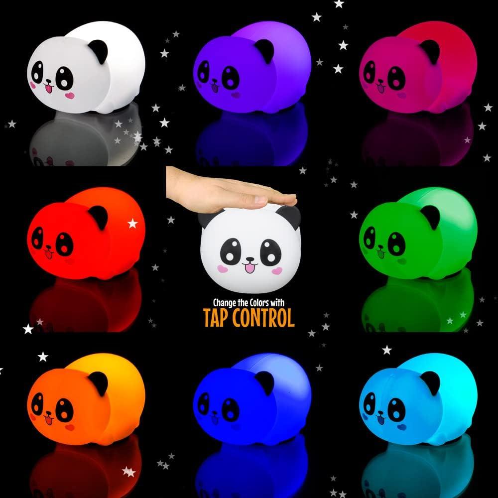 Luz Nocturna Panda AULTRA Recargable USB 16 Colores 10h