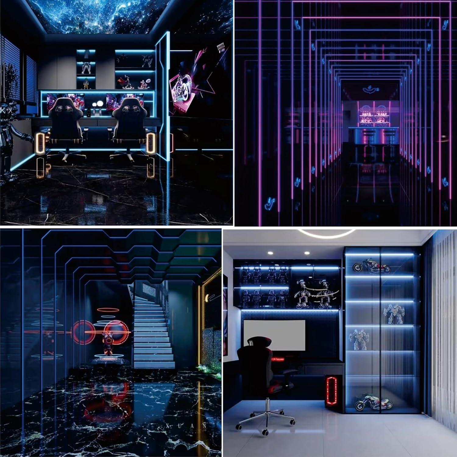 Tira de LED RGB 5m YONIKU - Iluminación Ambiental Multicolor