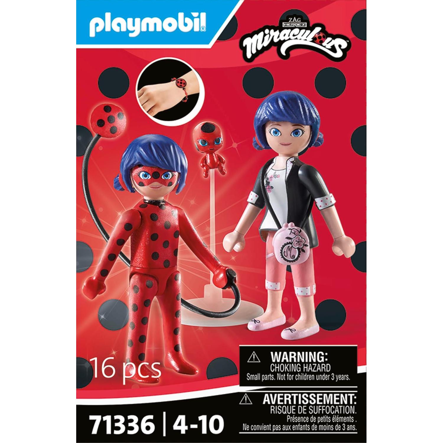 Playmobil Miraculous Marinette y Ladybug con pulsera