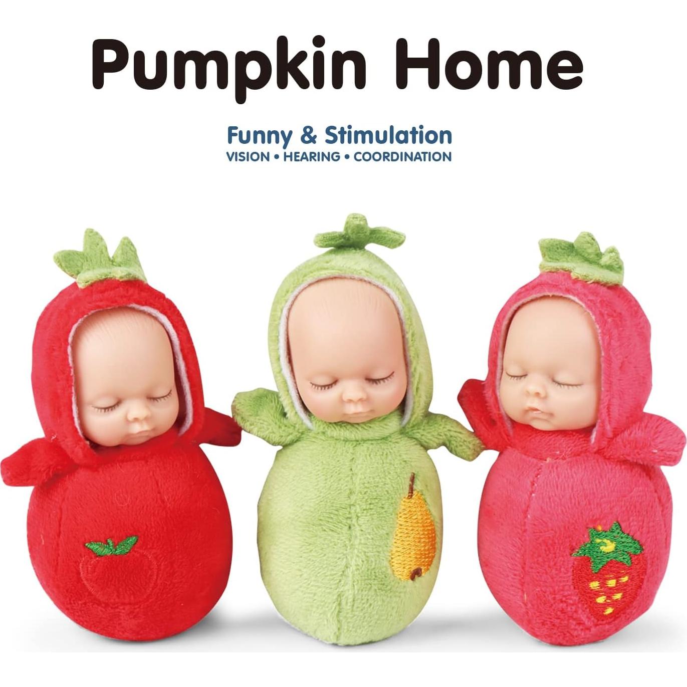 Juego de Muñecas Mini Bebé Enjoyin 6 Piezas 10.16 cm