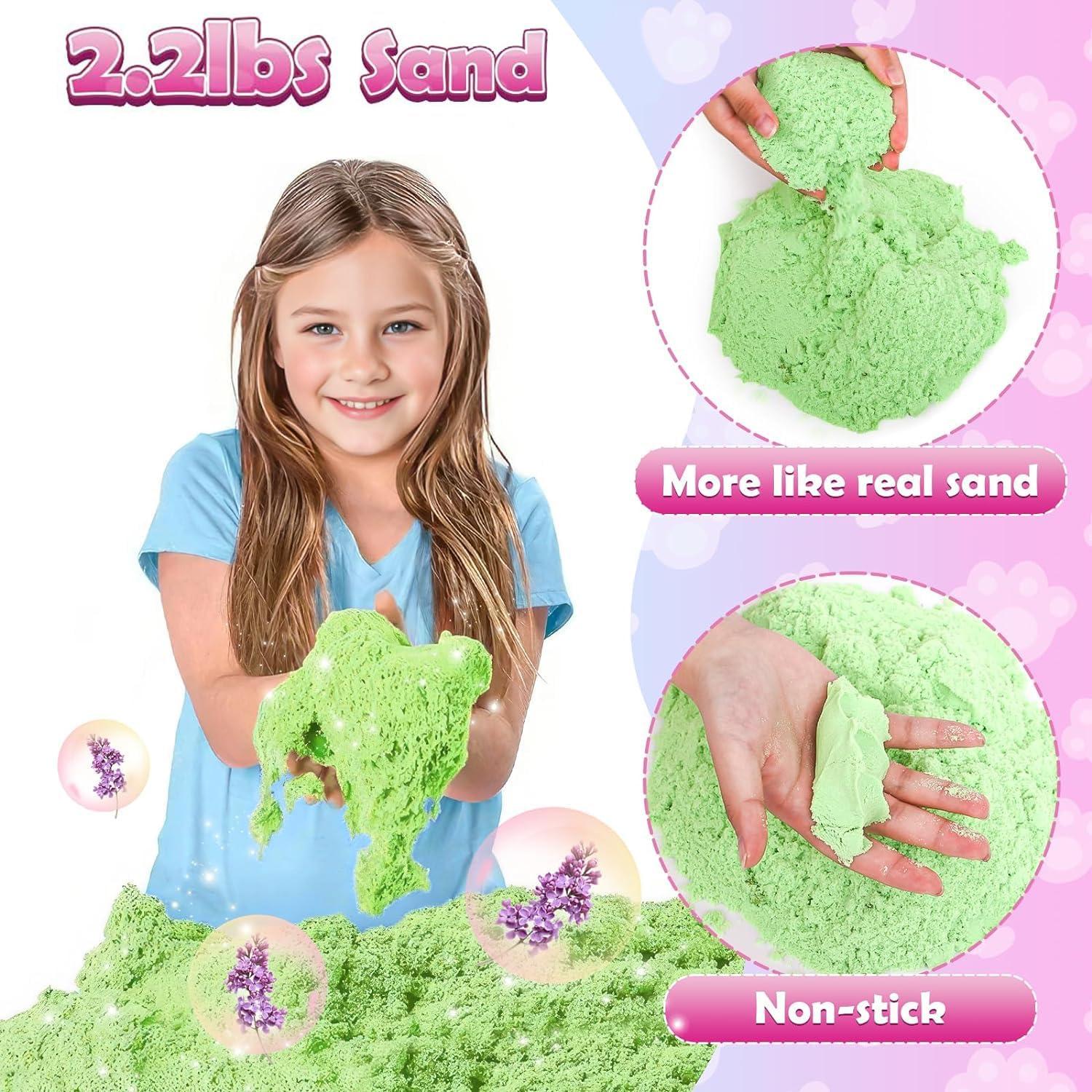 Set de Juego de Arena para Gatos Lorfancy 47 Piezas 0.99 kg