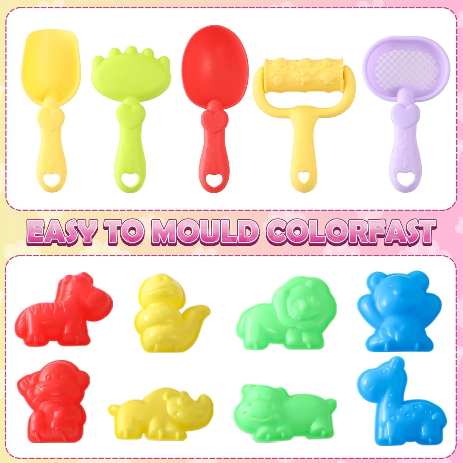 Set de Juego de Arena para Gatos Lorfancy 47 Piezas 0.99 kg