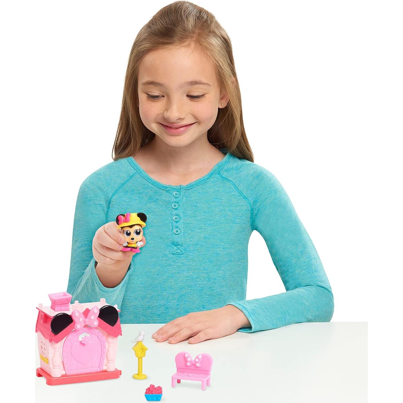 Mini Playset Cottage de Jardín Minnie Mouse Just Play 16.5cm