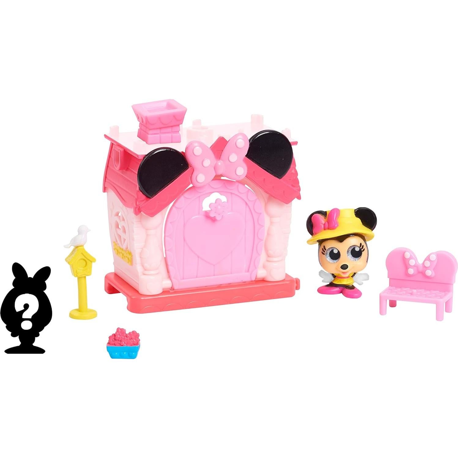Mini Playset Cottage de Jardín Minnie Mouse Just Play 16.5cm