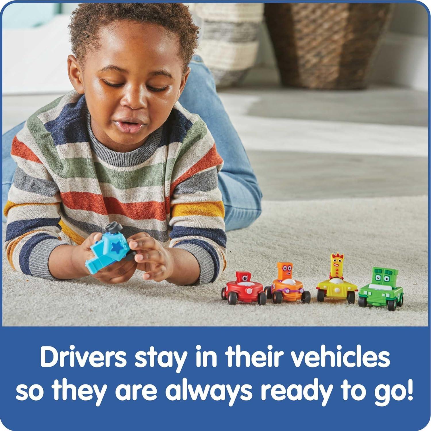 Vehículos mini Numberblocks hand2mind - Juguetes educativos 3 a 5 años