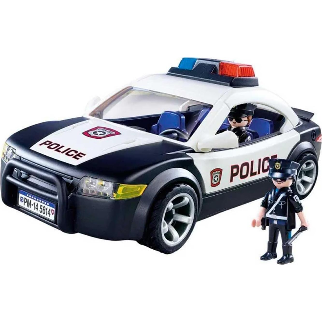 Juego Playmobil Patrullero Policial con 2 Figuras