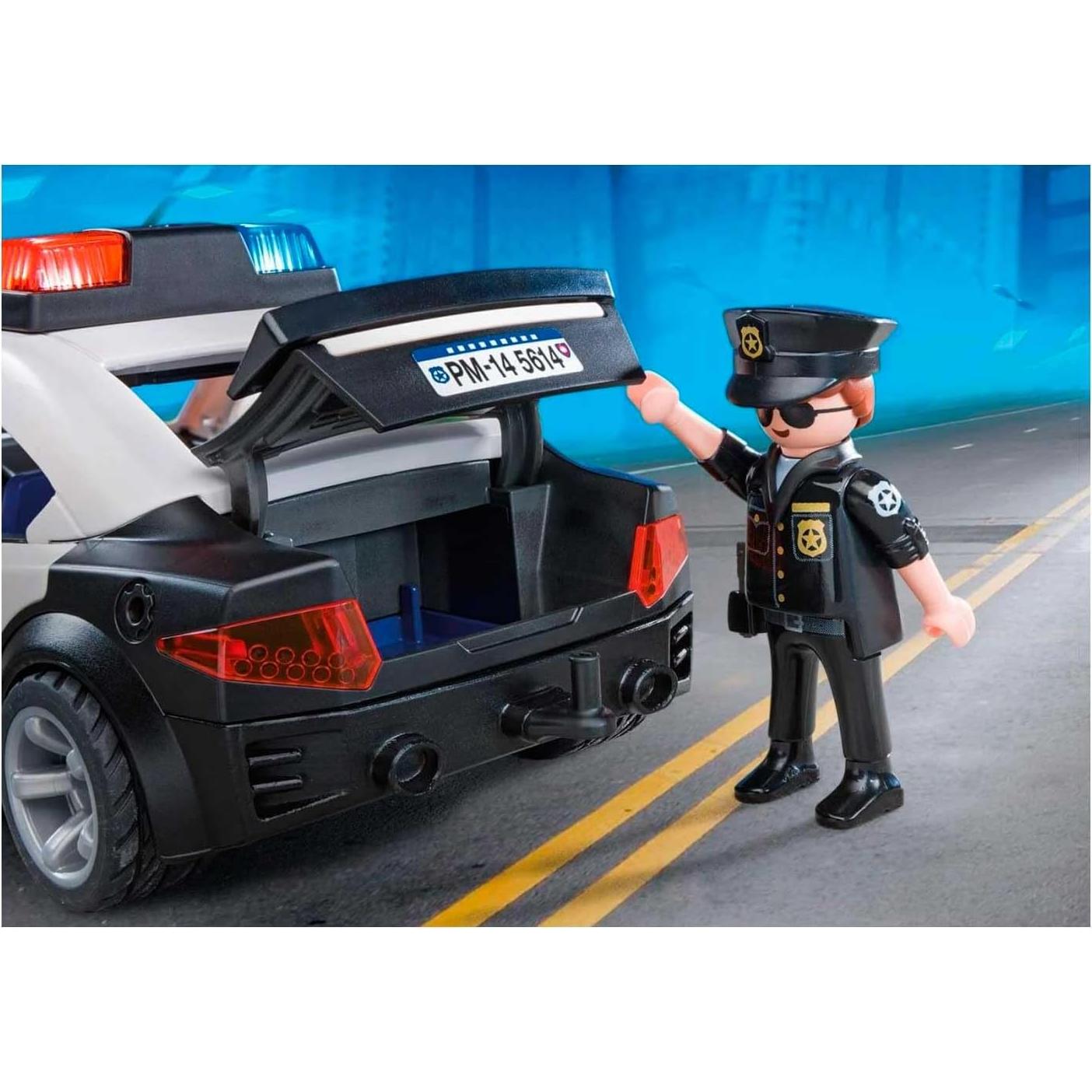 Juego Playmobil Patrullero Policial con 2 Figuras