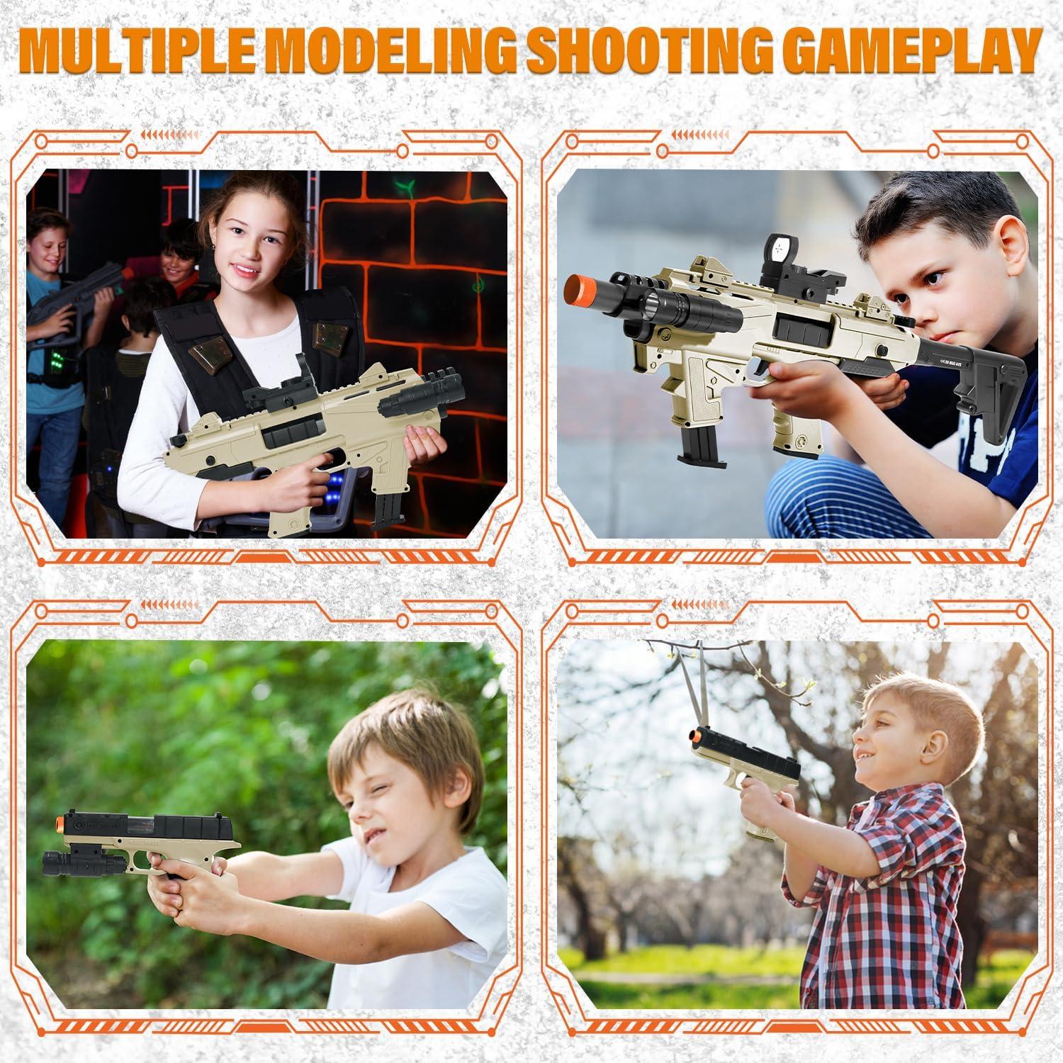 Pistola de Juguete ALLROAD Blaster de Bala Suave 0.85kg