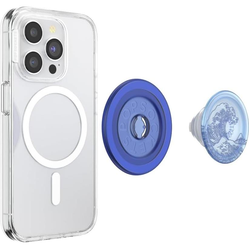 PopGrip Redondo PopSockets MagSafe con Anillo Adaptador