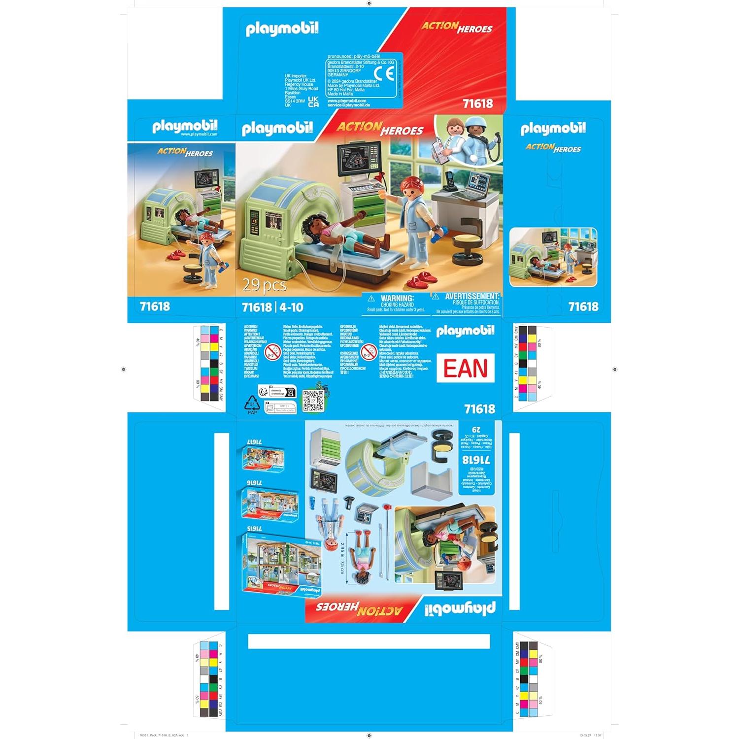 PLAYMOBIL RM con Niño - Set Hospitalario 71618