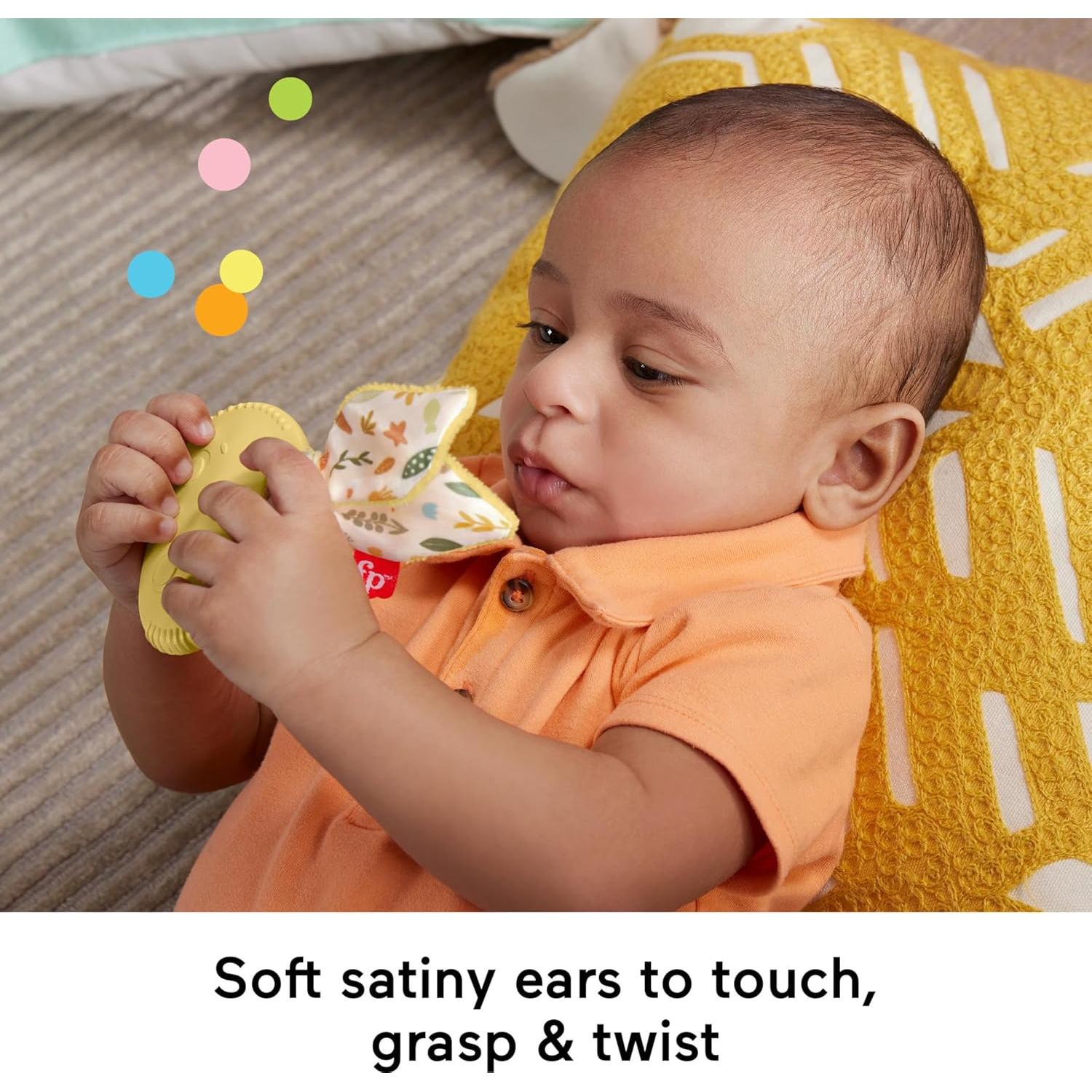 Mordedor Conejito Snuggle Fisher-Price Libre de BPA 1 Unidad