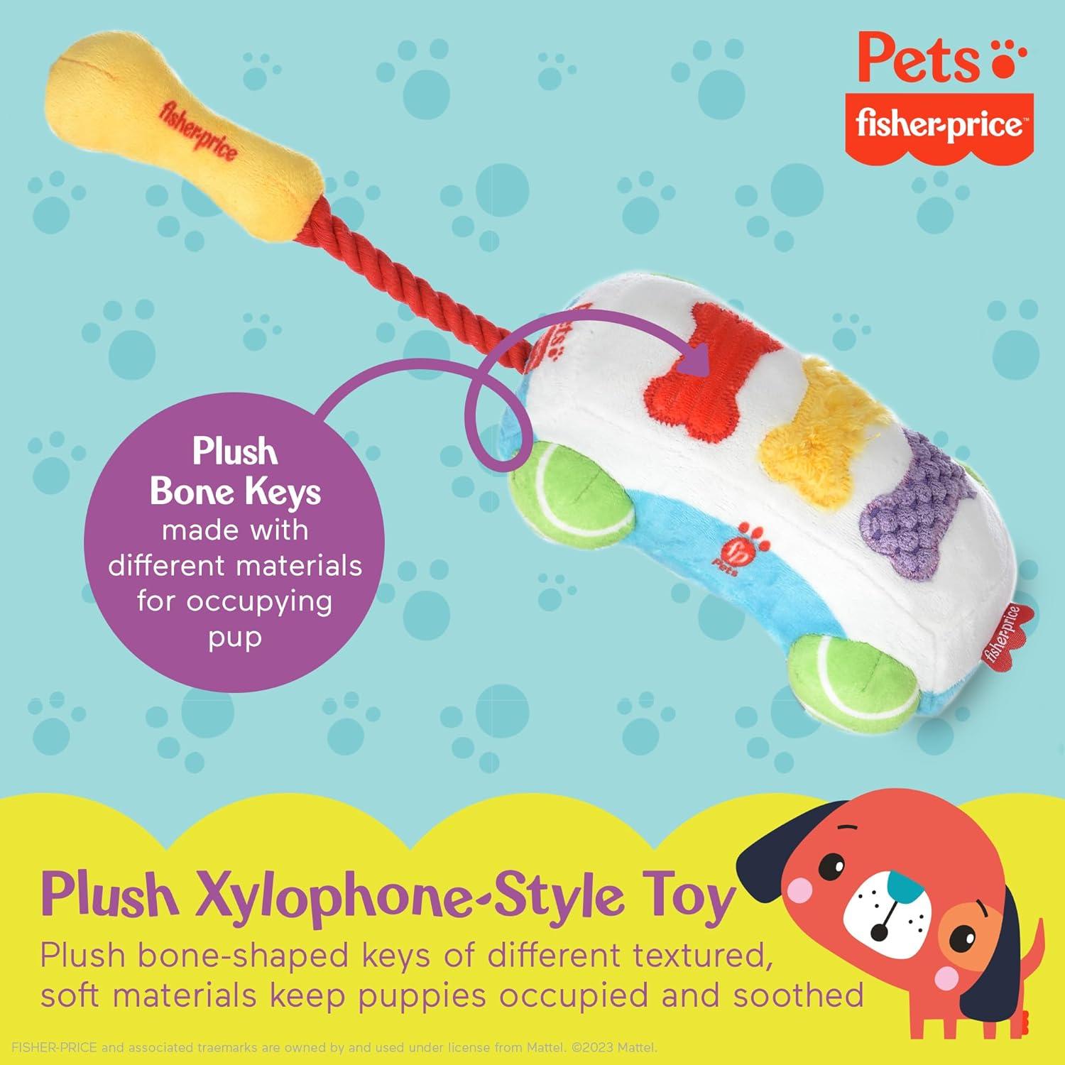 Juguete de Peluche Xilófono Fisher-Price para Cachorros
