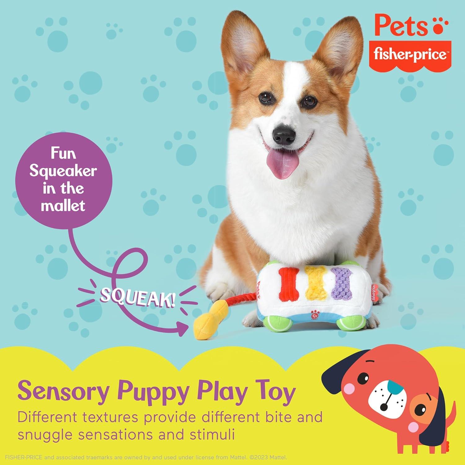 Juguete de Peluche Xilófono Fisher-Price para Cachorros