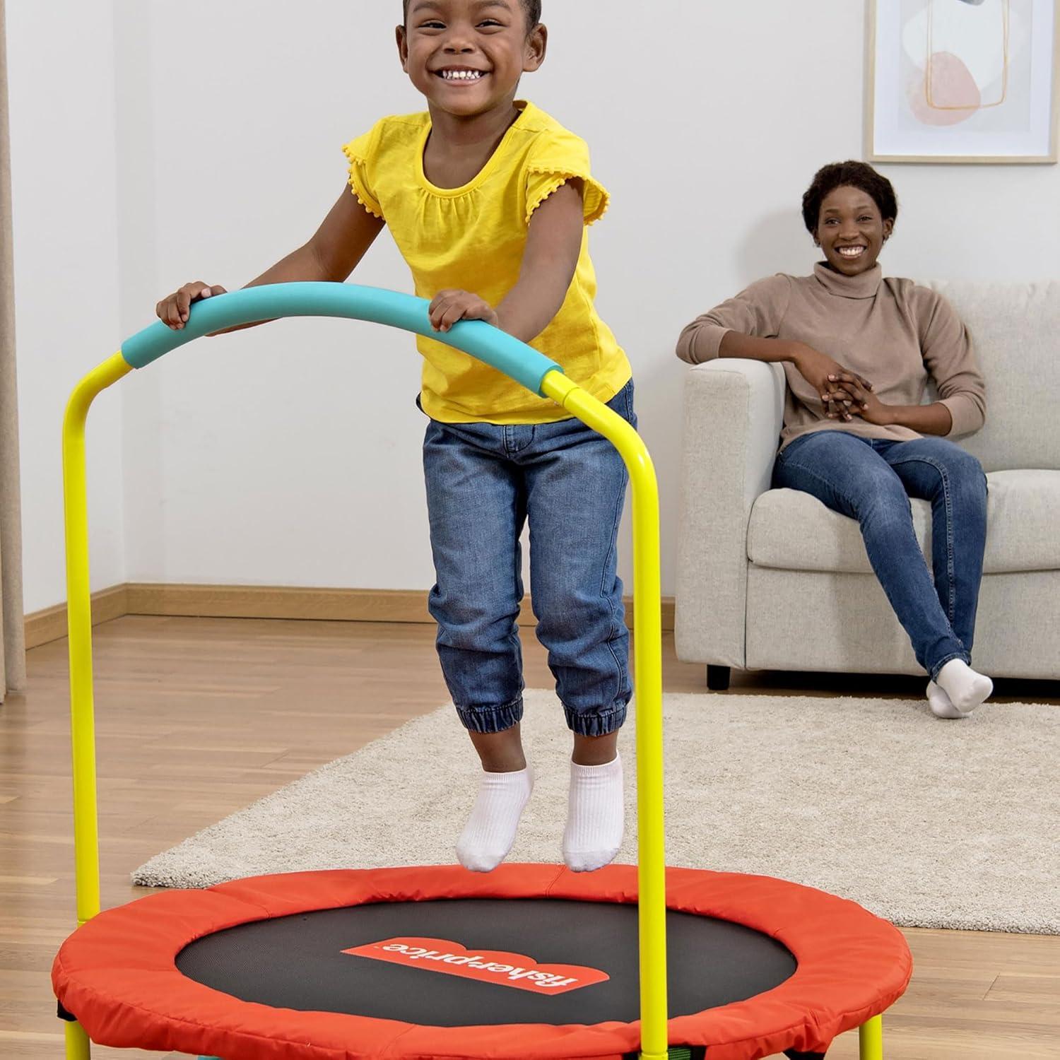 Trampolín Mini Fisher-Price WonderJump 91 cm Multicolor