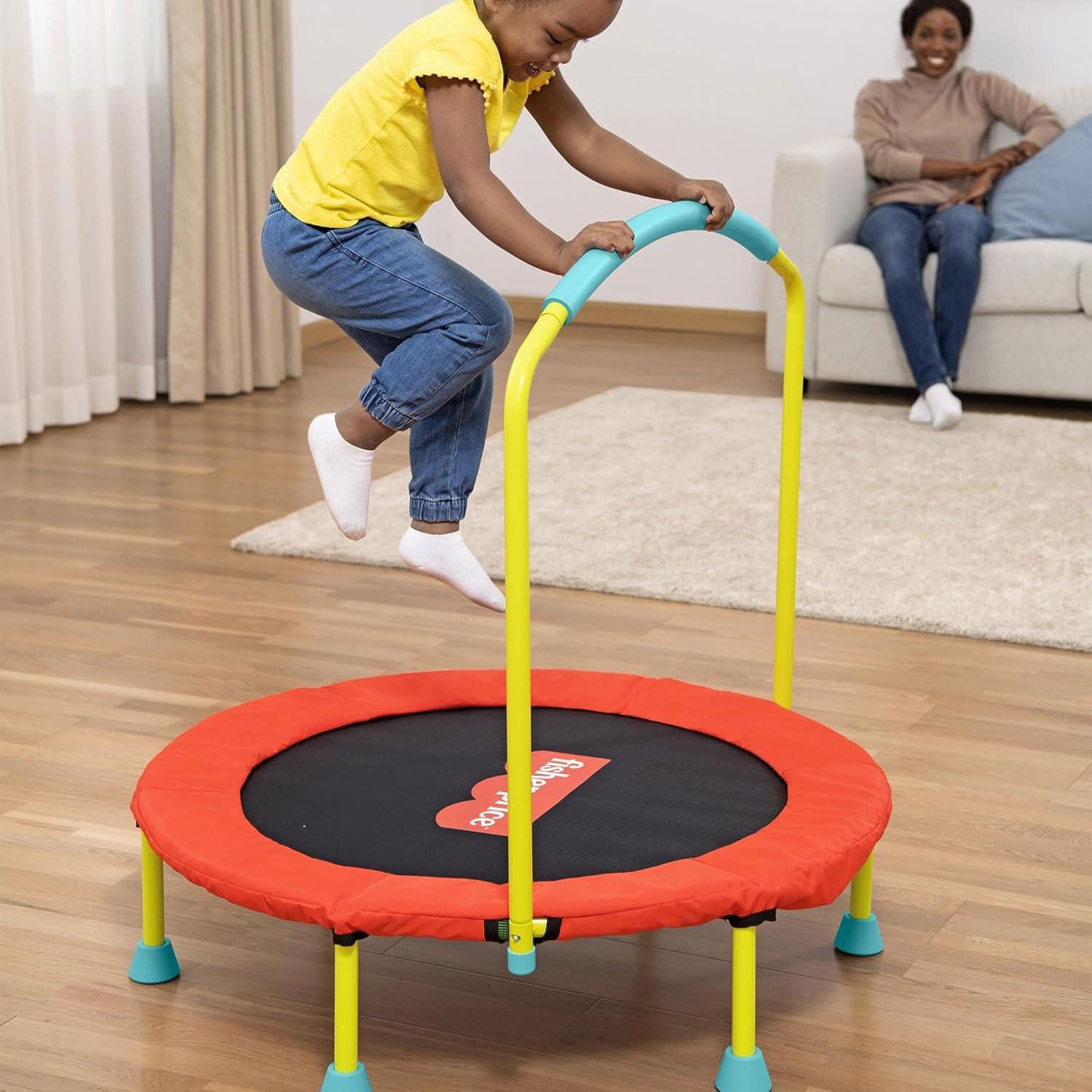 Trampolín Mini Fisher-Price WonderJump 91 cm Multicolor