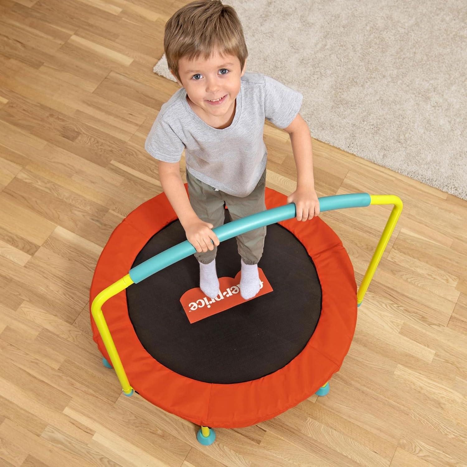 Trampolín Mini Fisher-Price WonderJump 91 cm Multicolor