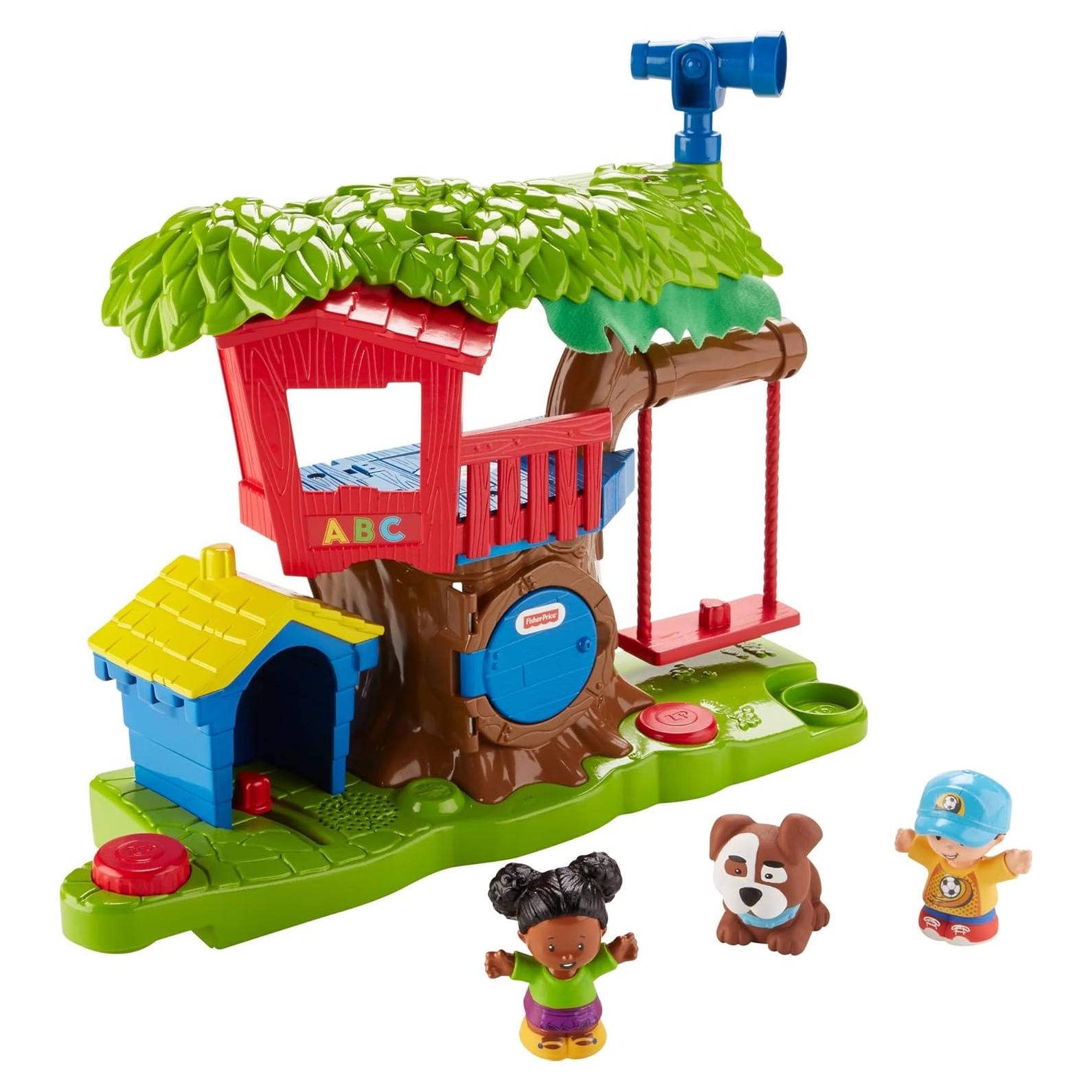 Juguete Musical Fisher-Price Casa del Árbol con Columpio