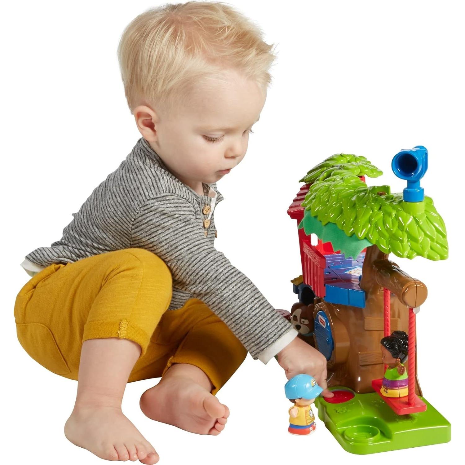 Juguete Musical Fisher-Price Casa del Árbol con Columpio