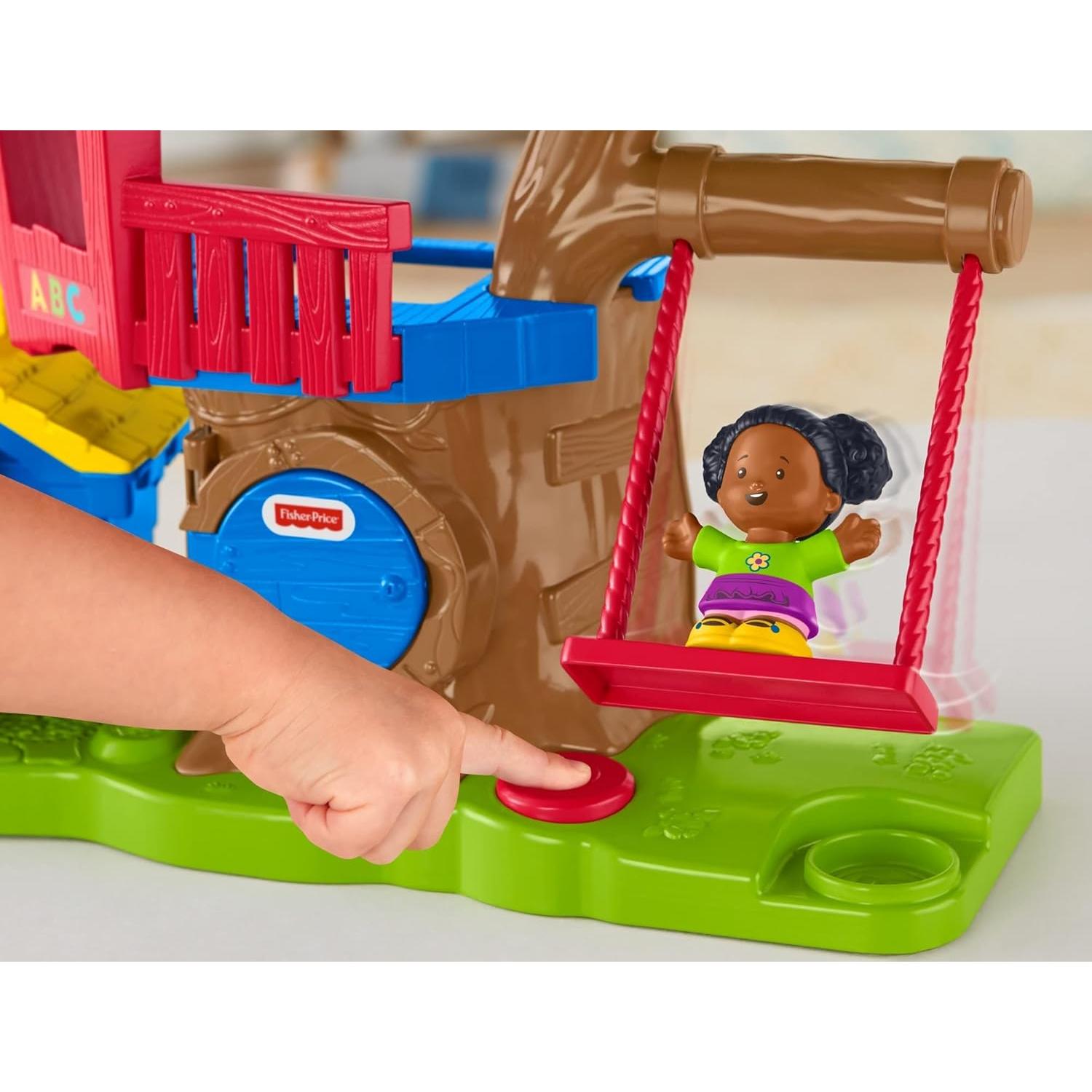 Juguete Musical Fisher-Price Casa del Árbol con Columpio
