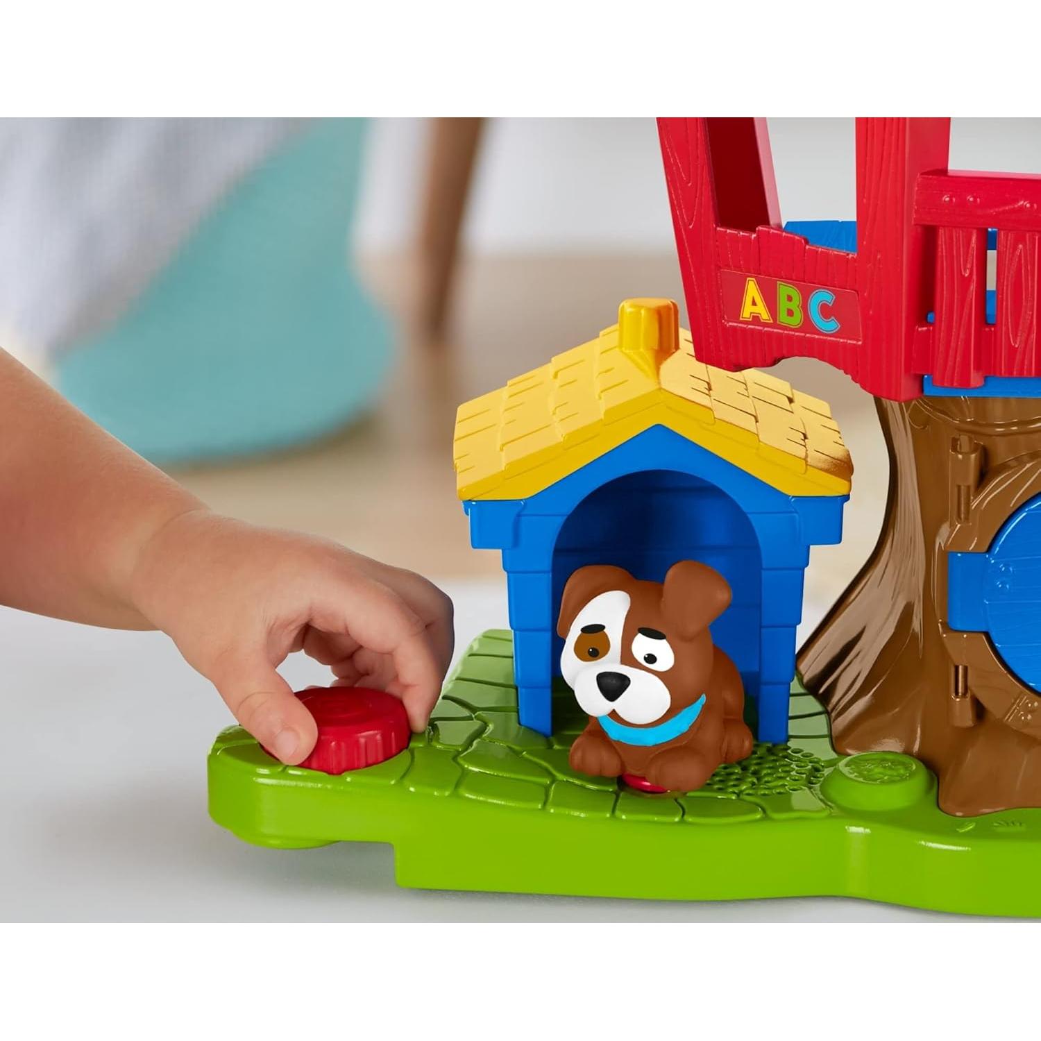 Juguete Musical Fisher-Price Casa del Árbol con Columpio
