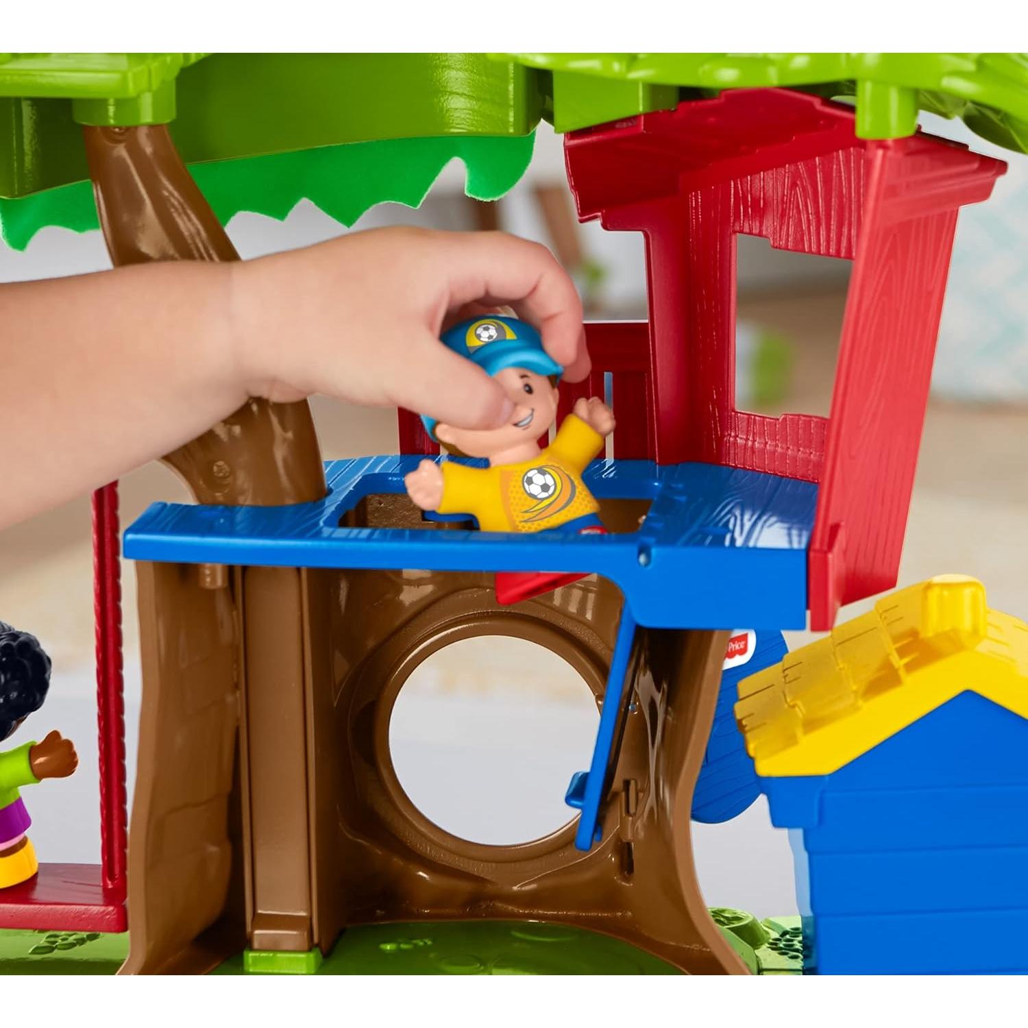 Juguete Musical Fisher-Price Casa del Árbol con Columpio