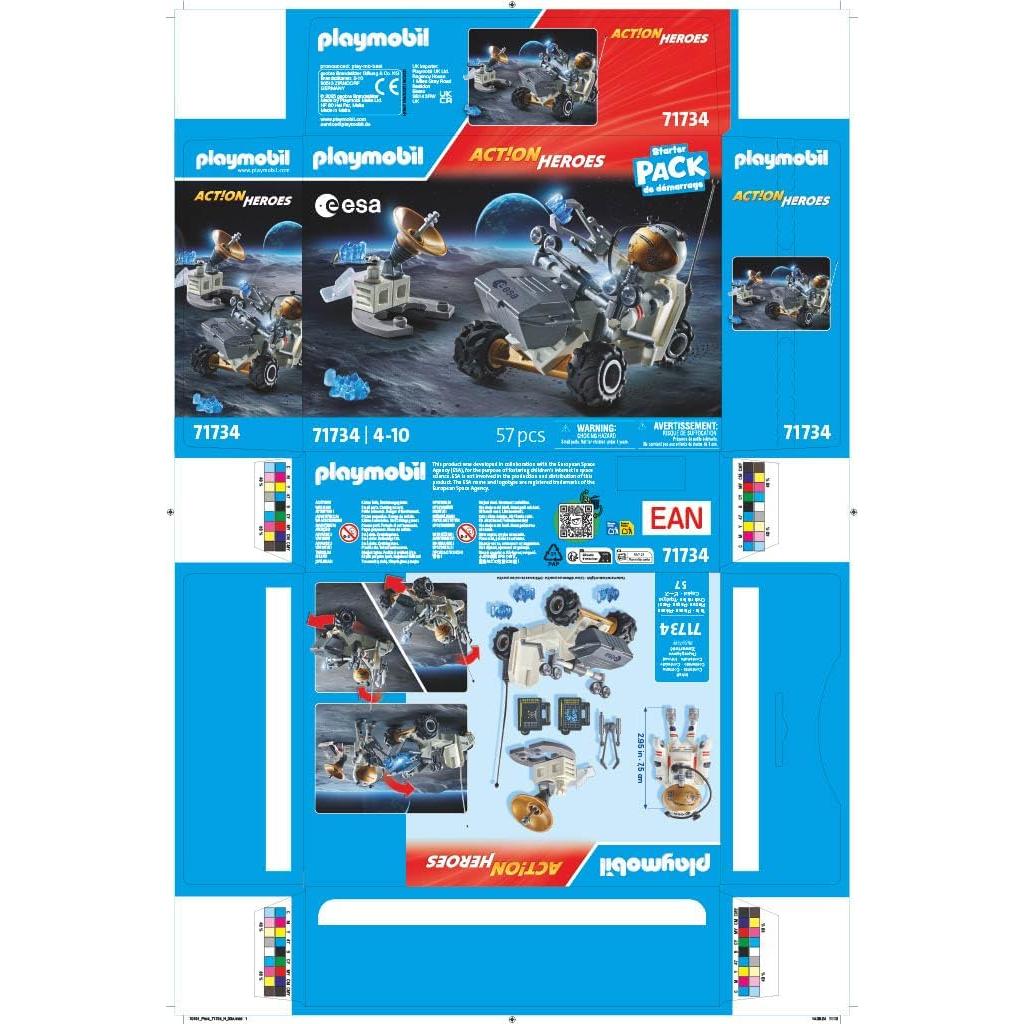 Paquete Inicial Playmobil Misión Espacial 4-10 años