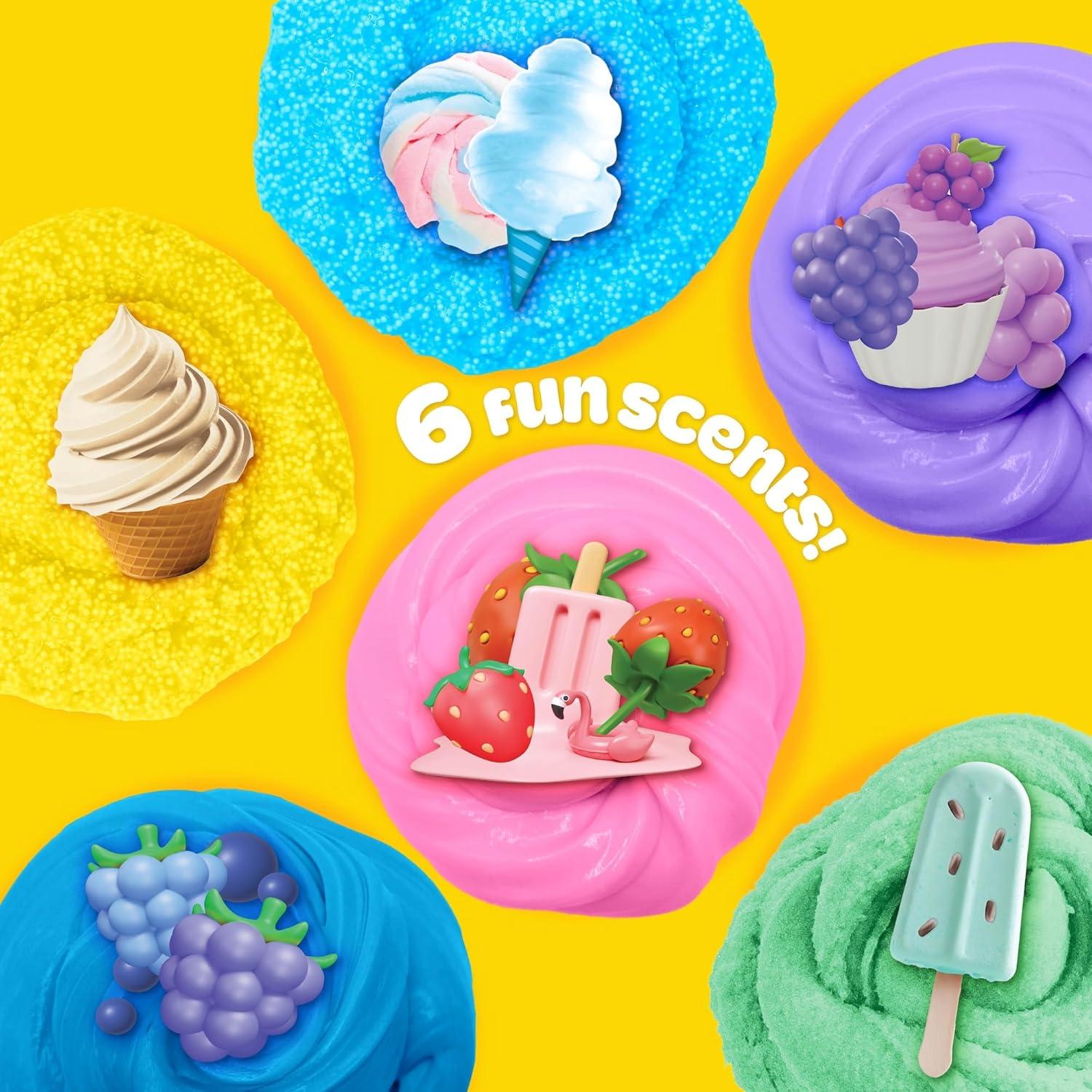 Play-Doh Kawaii Mezcla y Juego Aromatizado - 6 Latas