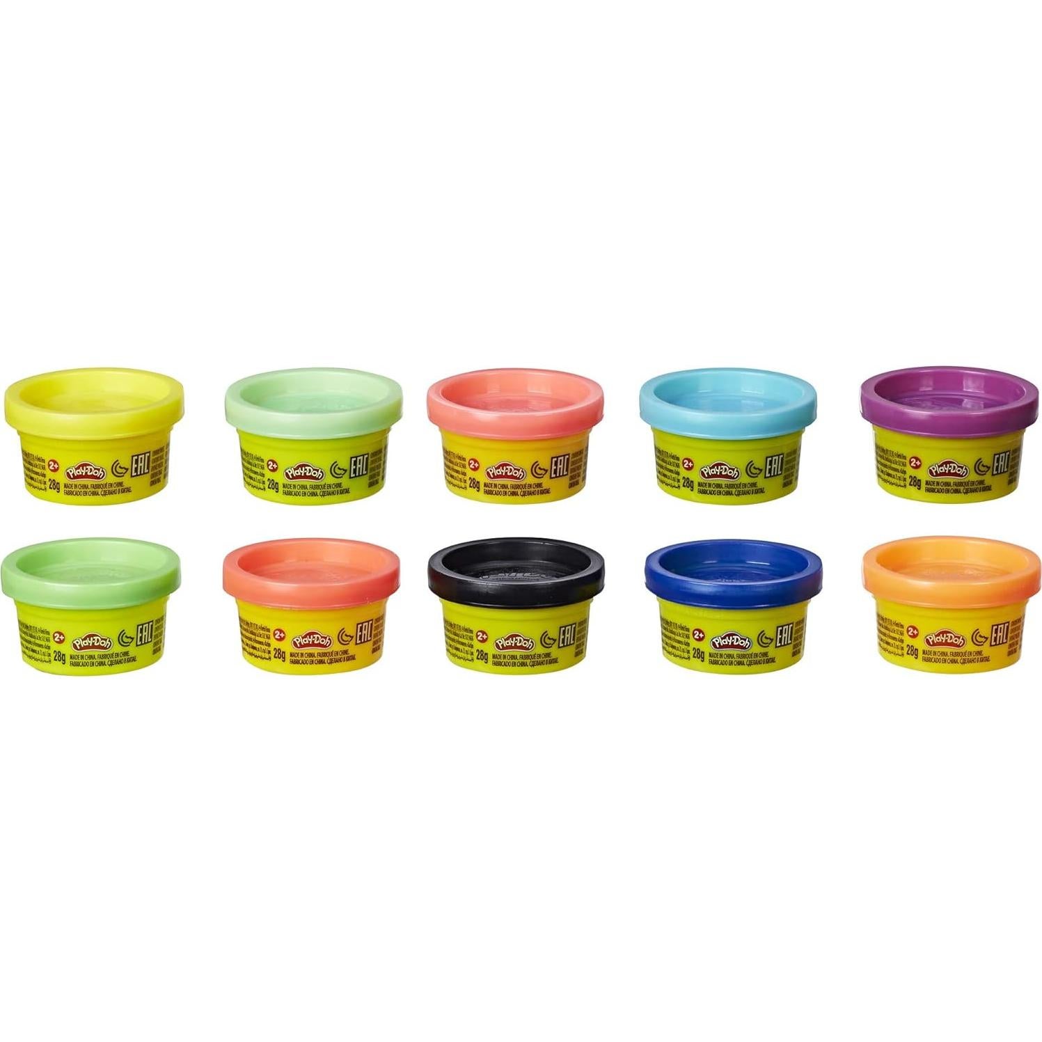 Paquete de Fiesta Play-Doh 10 Latas de 28g Color Variado