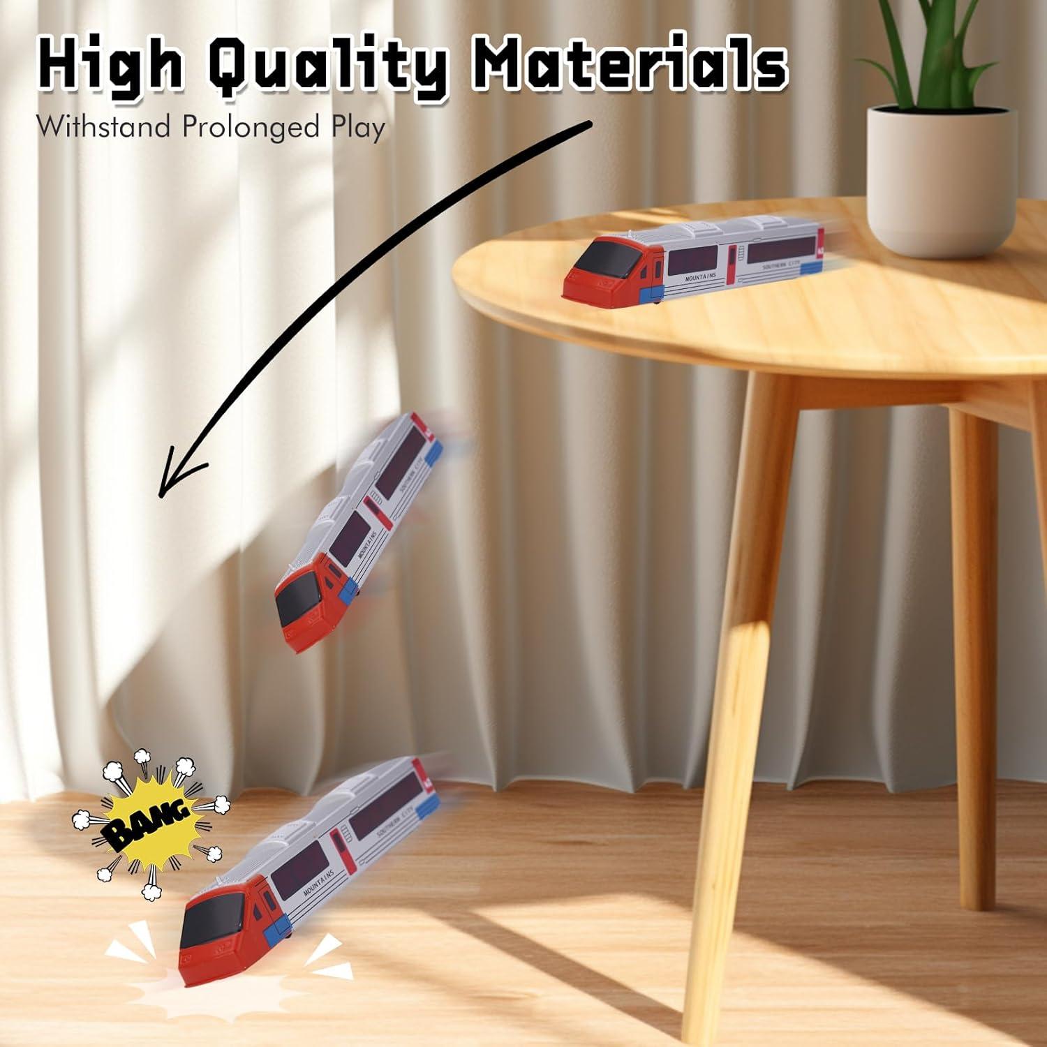 Set de 12 Trenes Bala de Tracción hacia Atrás Crelloci