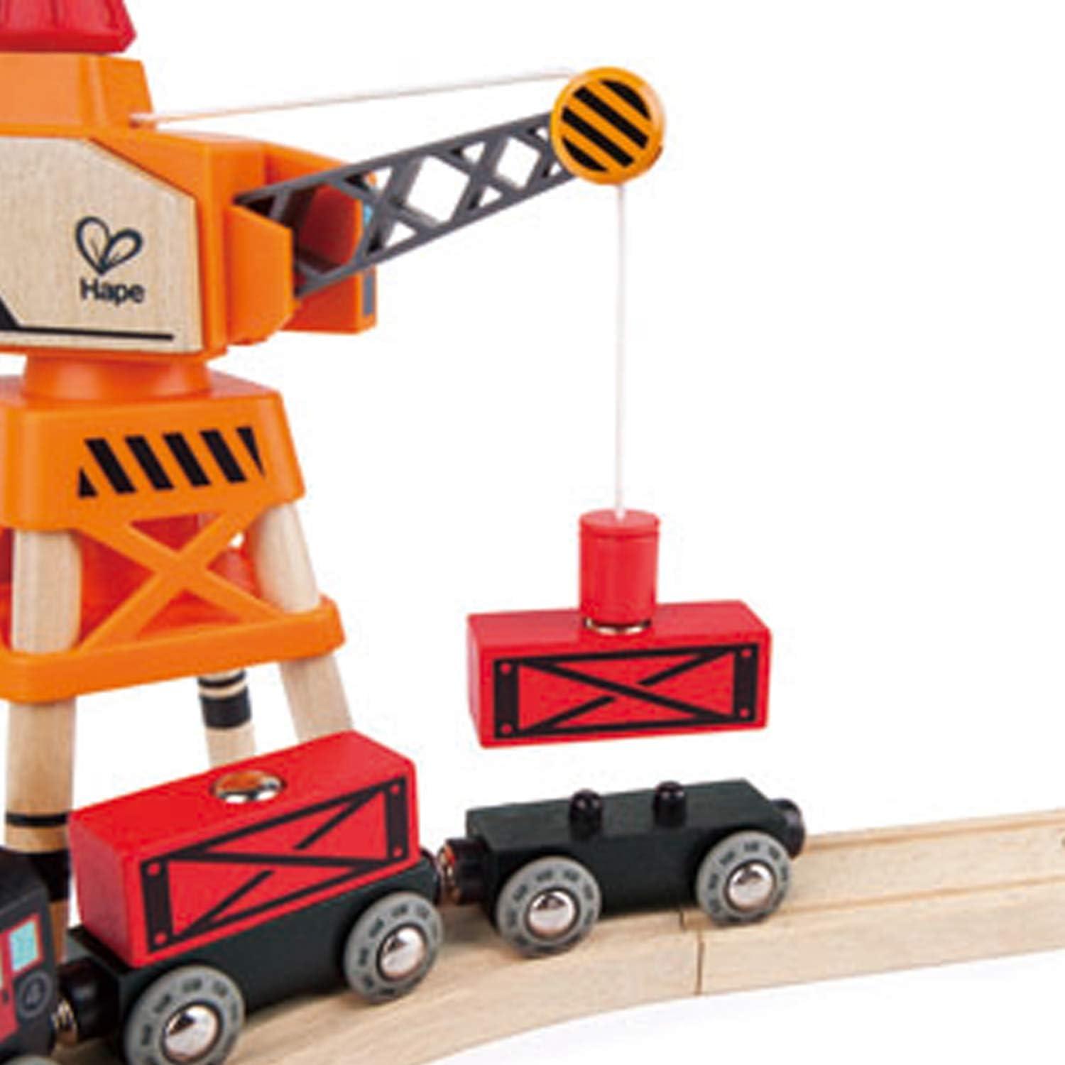 Tren de Carga de la Era del Vapor Hape - Locomotora y Vagones