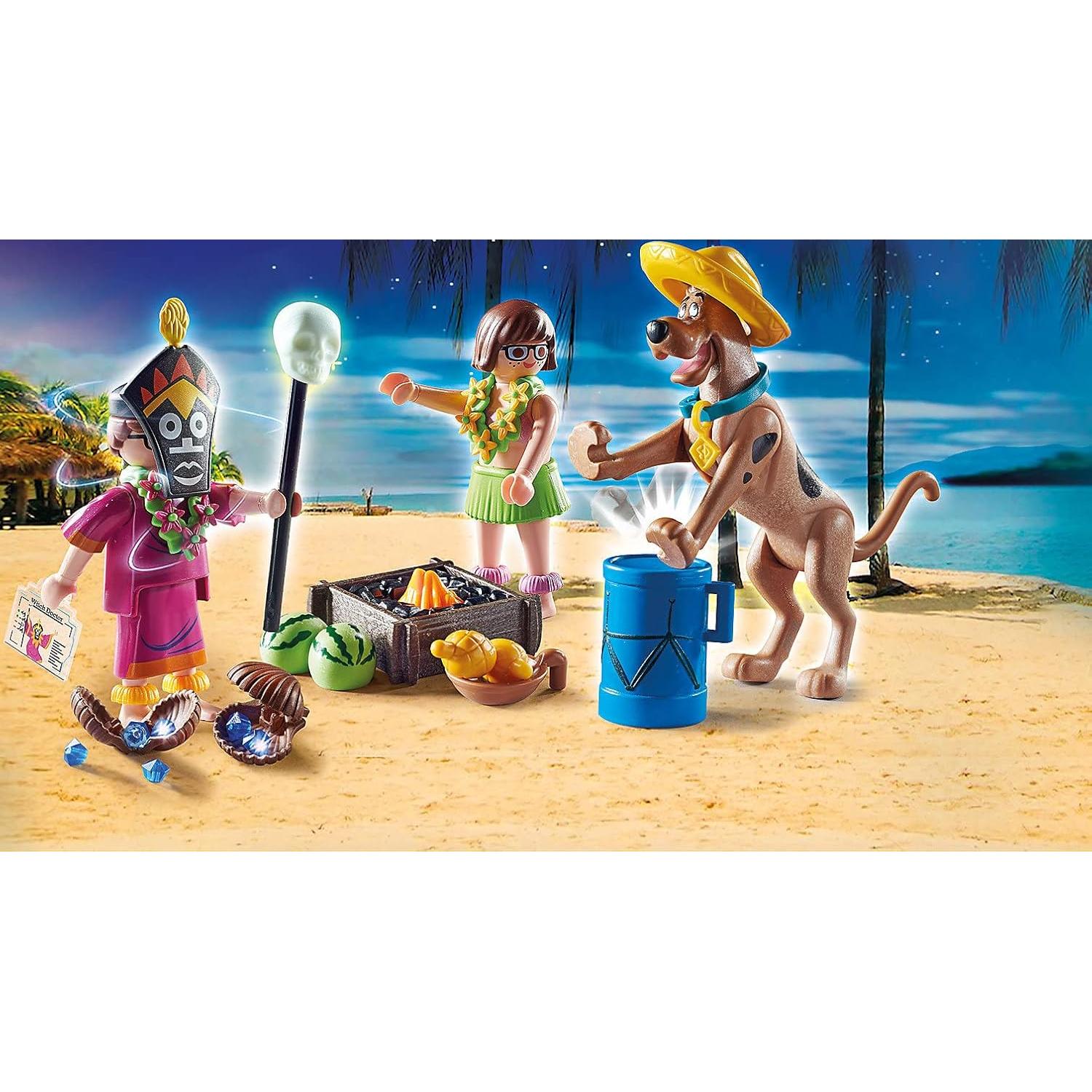Playmobil Scooby-Doo Aventura Doctor Brujo 24.8x14.2cm