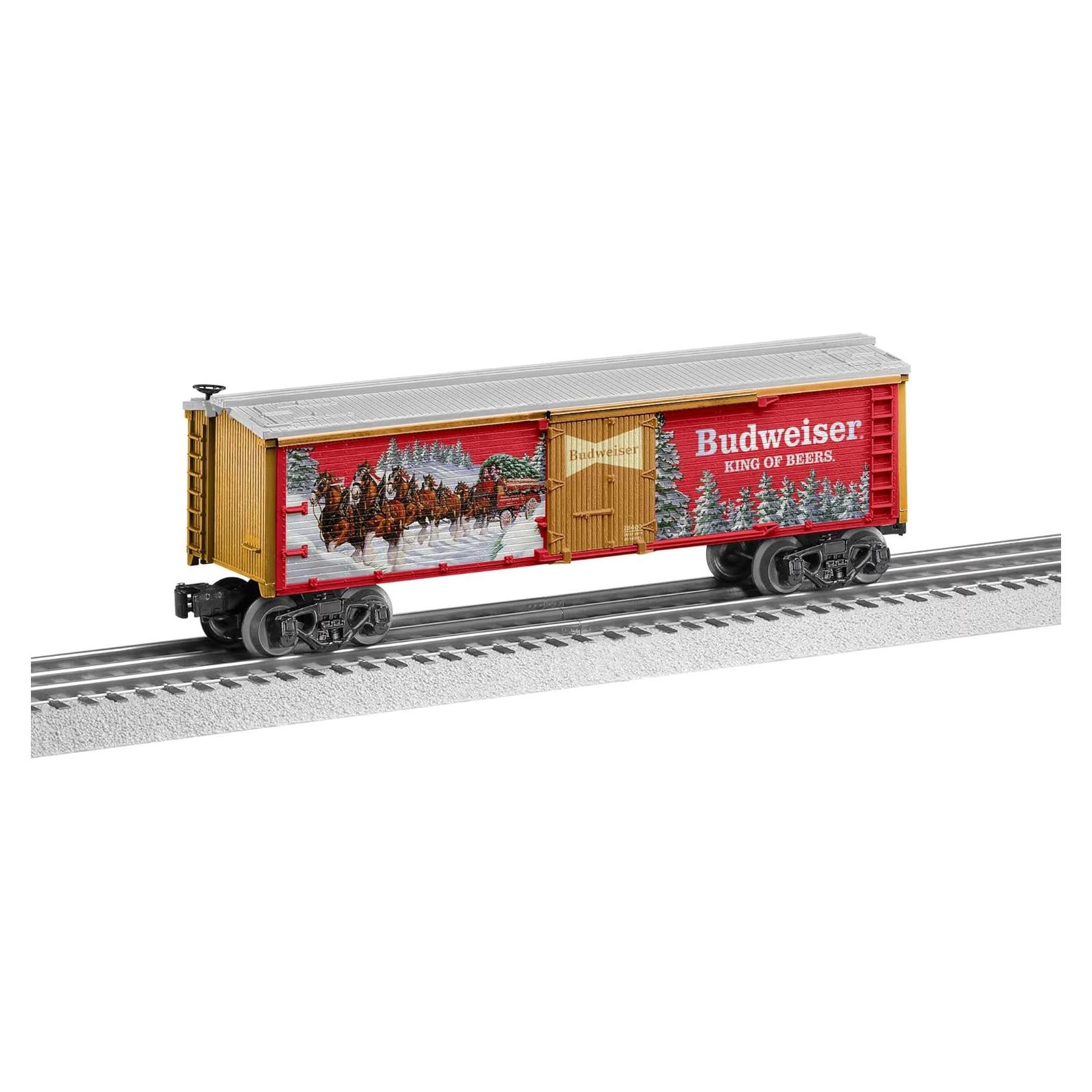 Vagón Refrigerado Lionel Budweiser Clydesdale O Gauge 26.67 cm