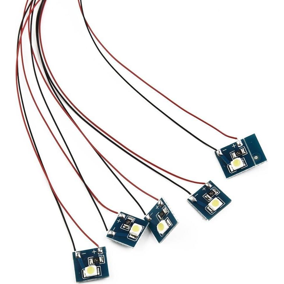 5 LEDs SMD 12V Pre-cableados para Iluminación de Edificios Modelo