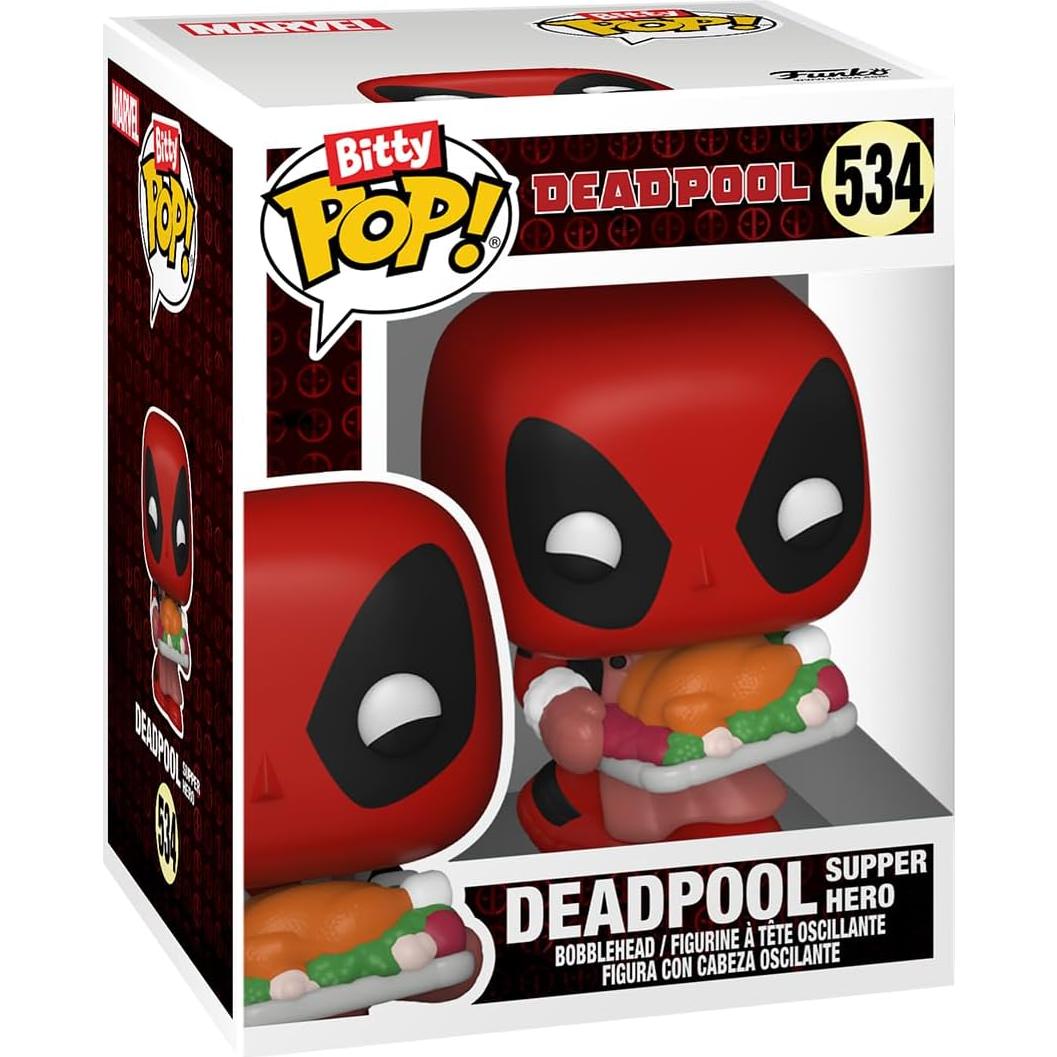 Funko Bitty POP! Deadpool 4-Pack + Figura Sorpresa 2.2 cm