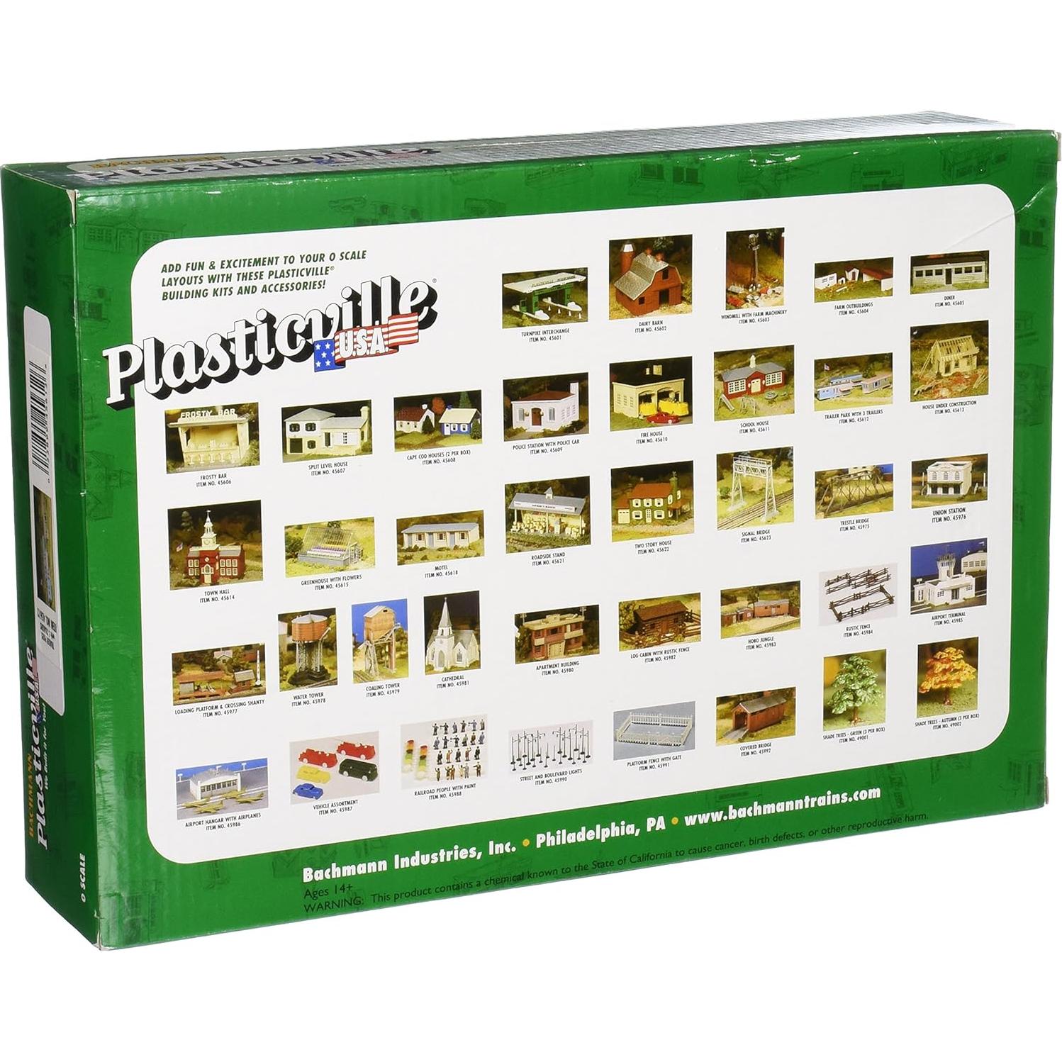 Kit Edificios Plasticville U.S.A. Bachmann - Parque de Trailers