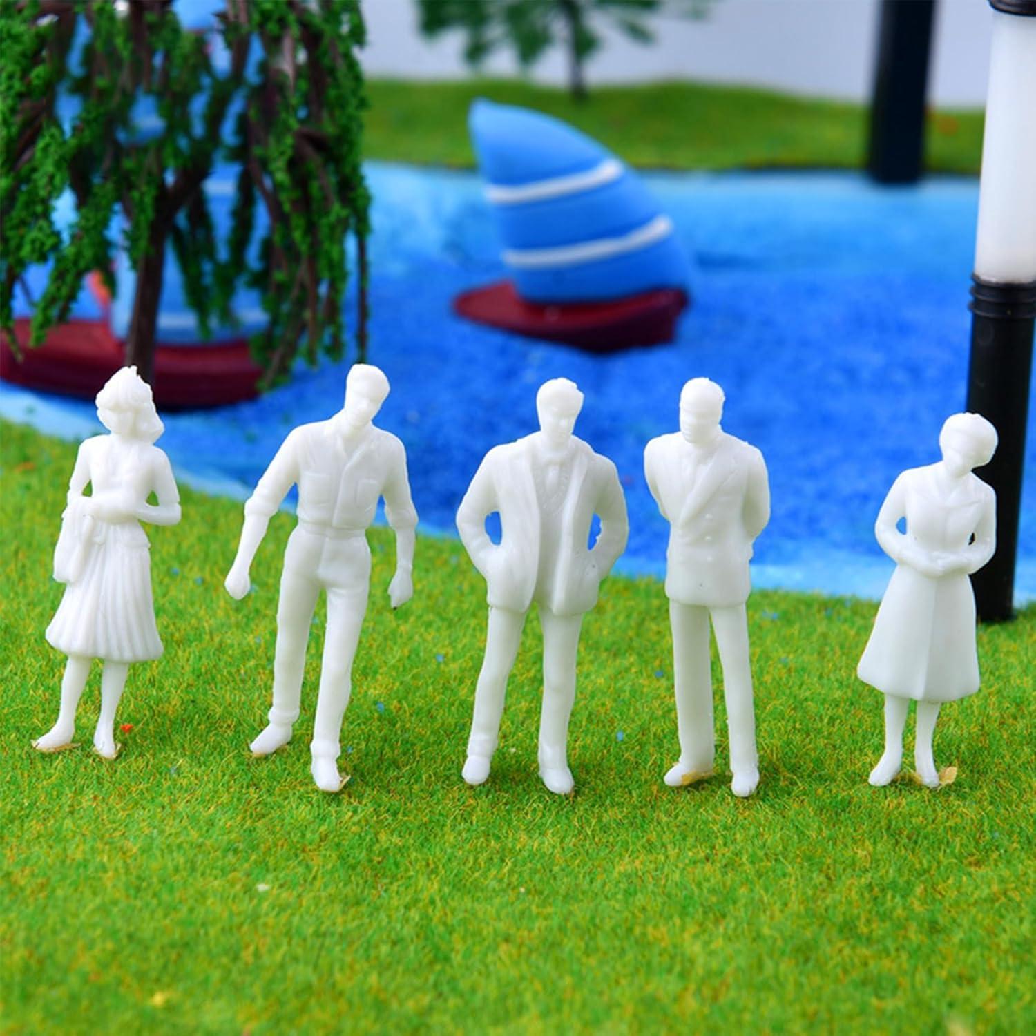 Figuras de Personas para Modelos BQLZR 100Pcs Escala 1:200