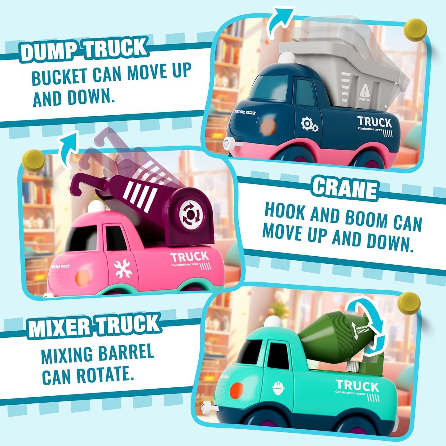 Juego de Tren Eléctrico MORECOLL 19052B con Música y Luces