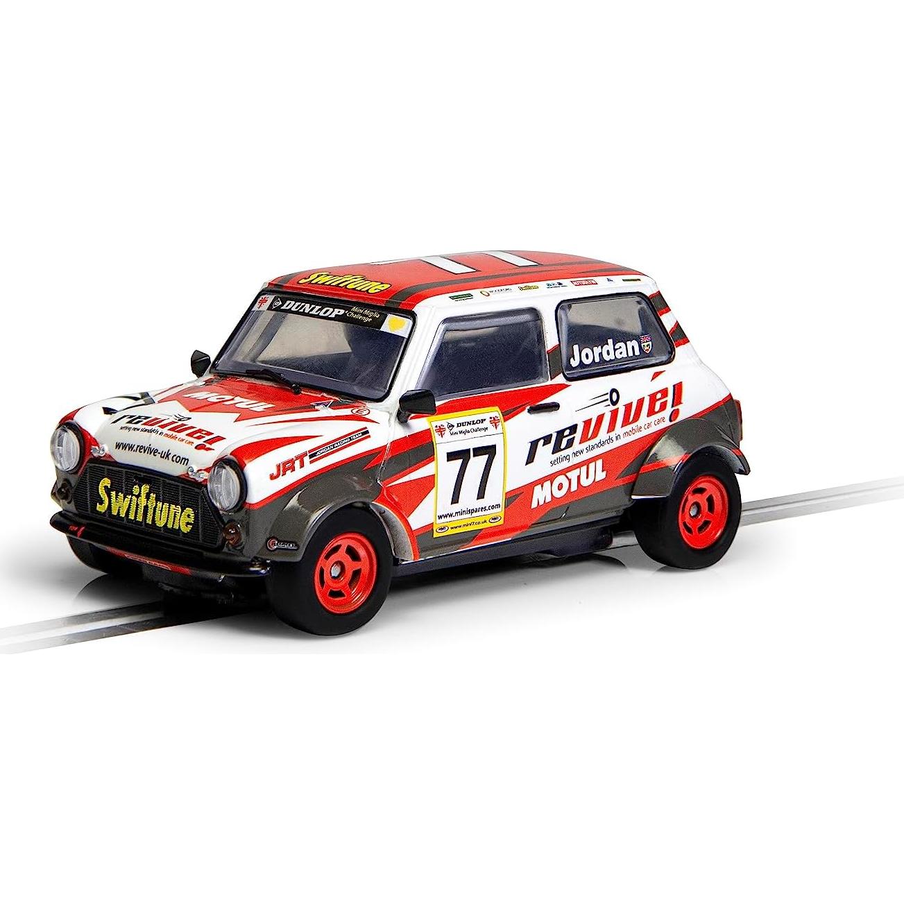 Coche Slot Scalextric Mini Miglia #77 Andrew Jordan 1:32