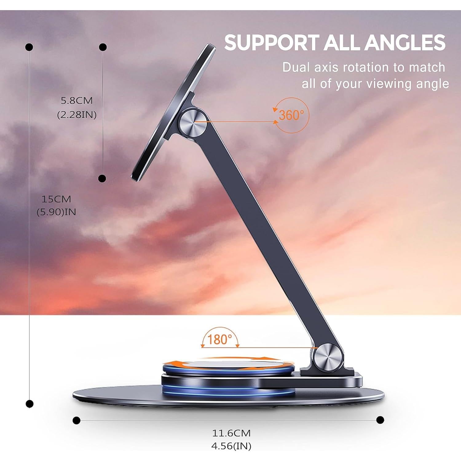 Soporte Magnético CreaDream para Teléfono Plegable Aluminio