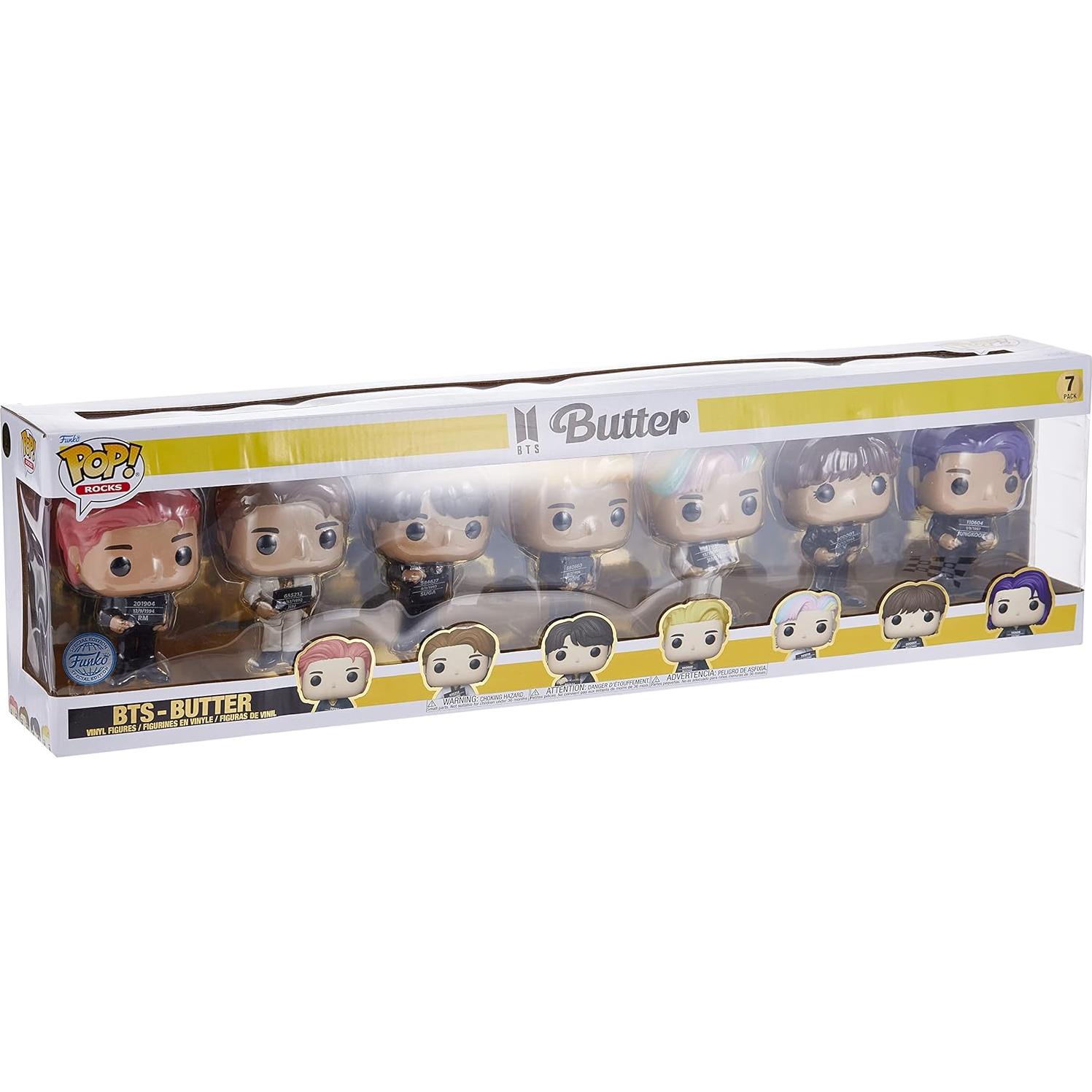 Funko POP! BTS Butter Jin 7pk - Figuras de Vinilo Coleccionables