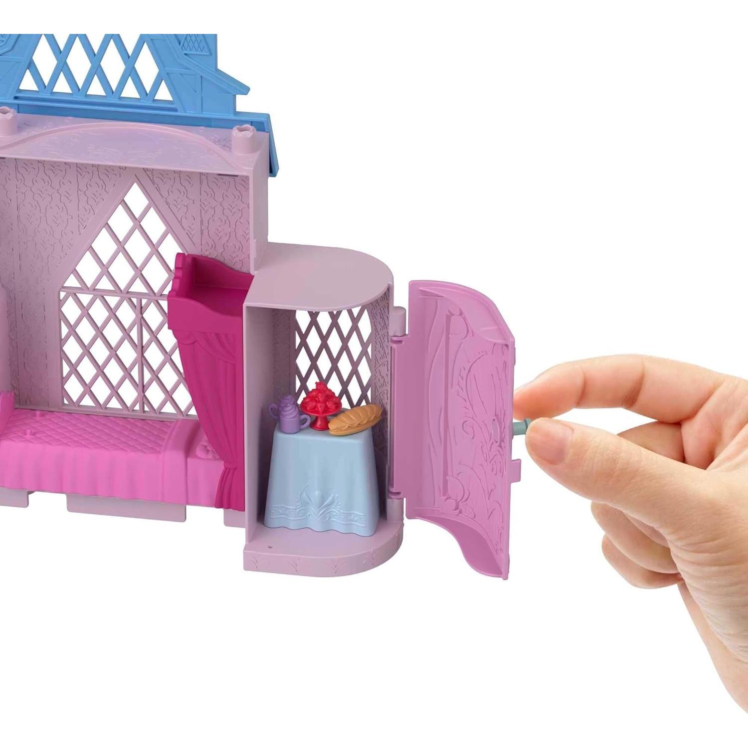 Castillo apilable Disney Frozen Mattel Anna con muñeca y Olaf