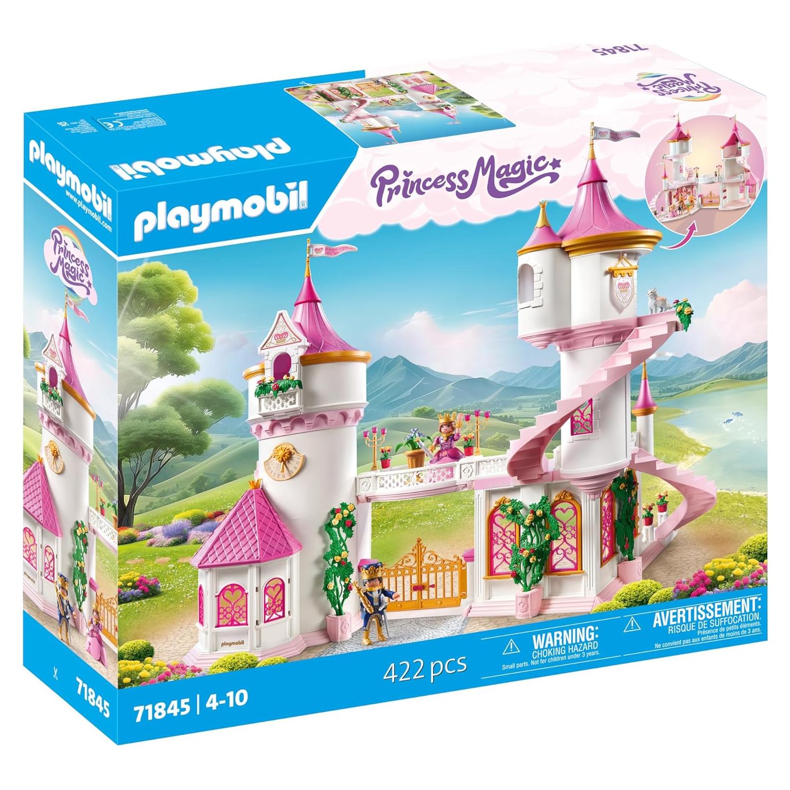 Castillo de Princesa PLAYMOBIL 71845 con Pareja Real y Gato