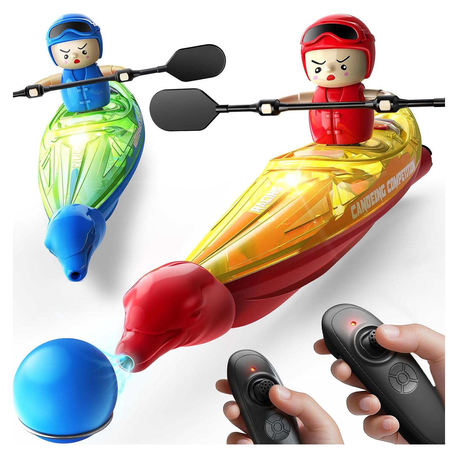 Barcos RC Kayak SYMA - Paquete de 2, 40 Min de Juego, LED