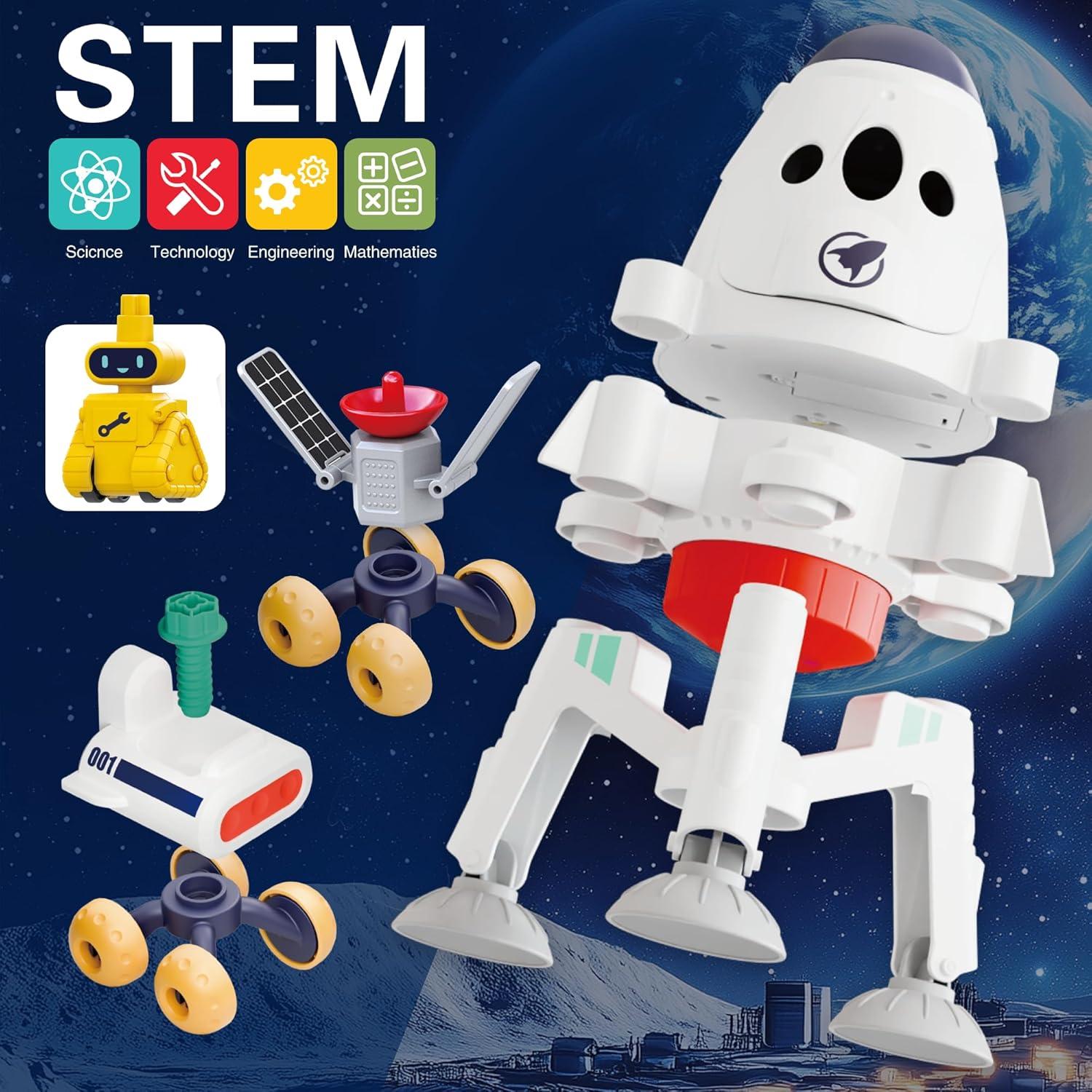 Juego de Aventura Espacial iPlay, iLearn con 2 Astronautas