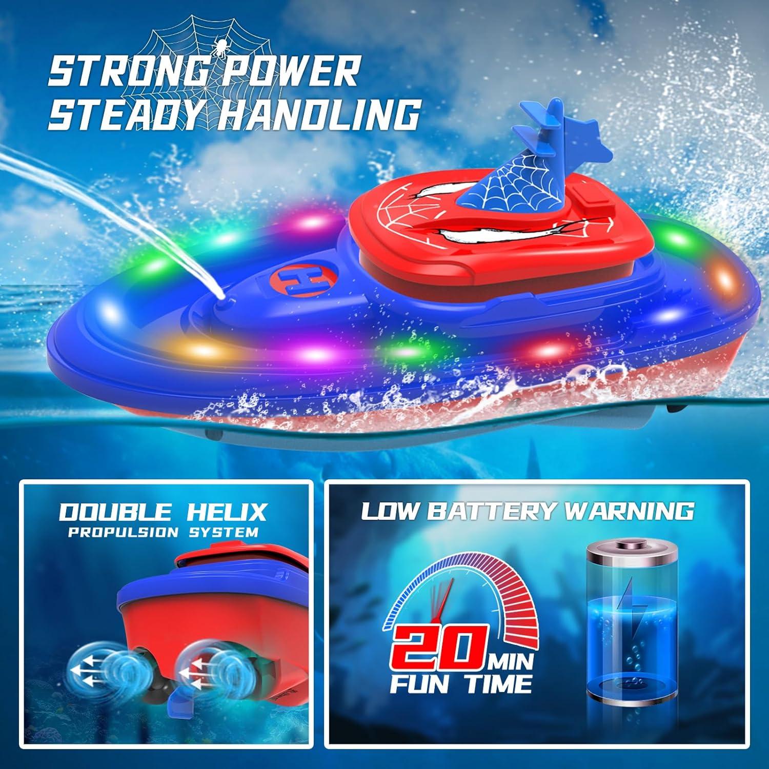 Barco de Control Remoto Fromeasy H161 Araña para Piscina