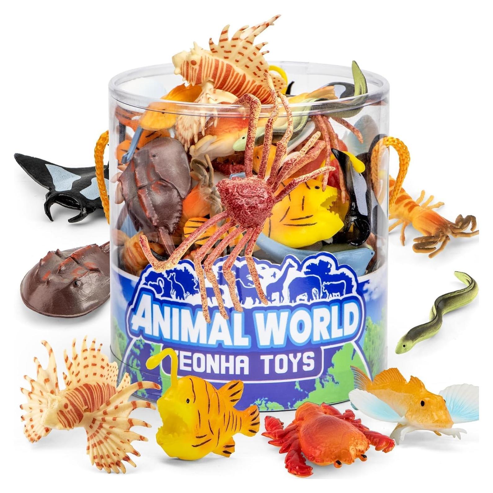 Set de Juguetes de Animales Marinos Yeonha Toys - 48 Piezas