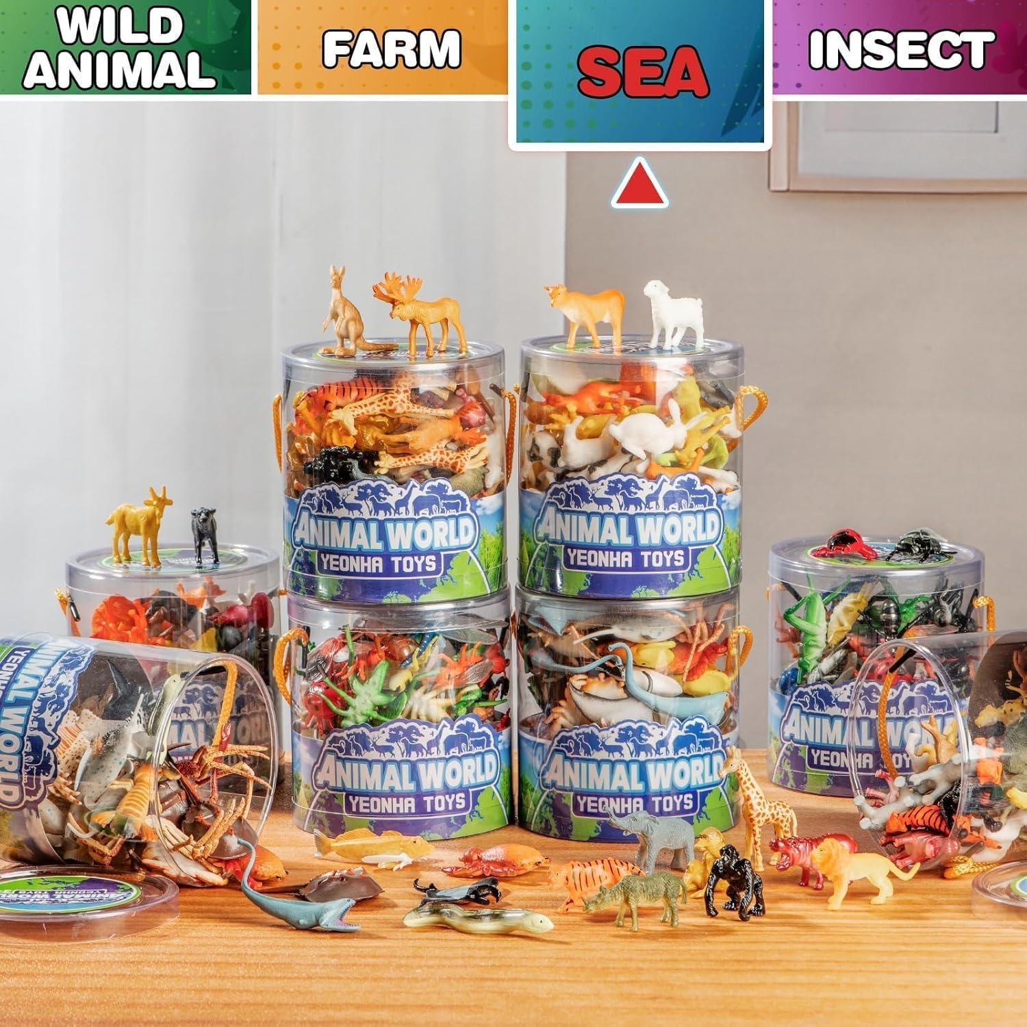 Set de Juguetes de Animales Marinos Yeonha Toys - 48 Piezas