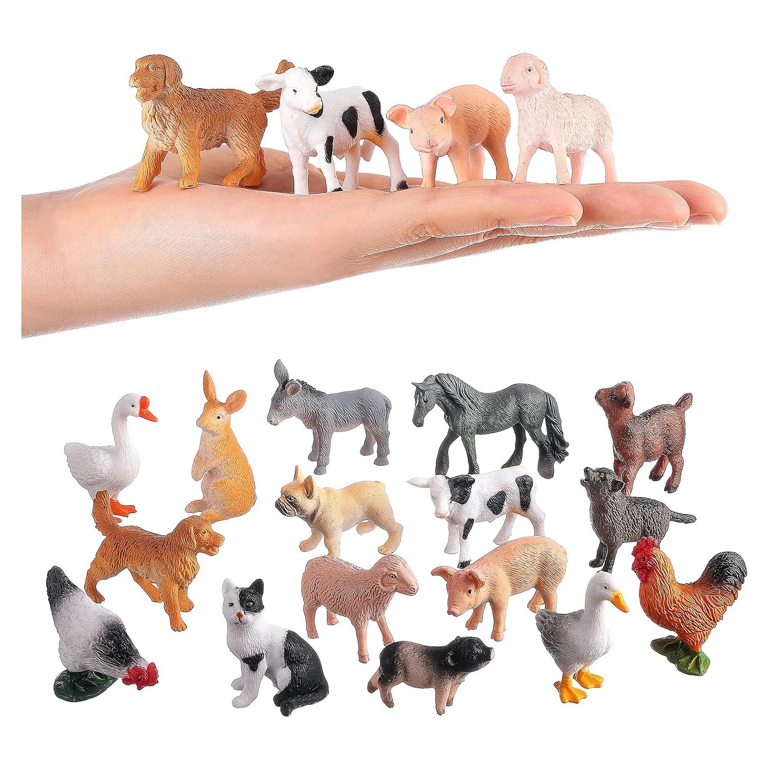 16 Figuras de Animales de Granja JOKFEICE - Juguetes Educativos